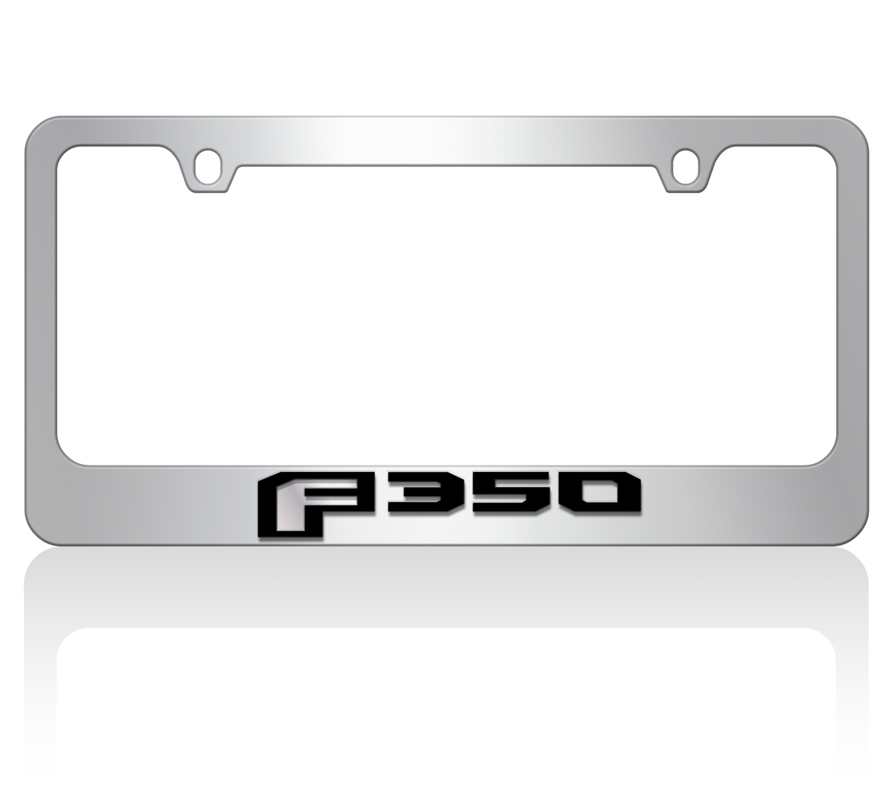 2017 Ford F-350 Chrome License Plate Frame