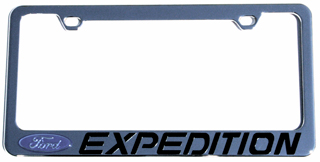 Ford Expedition Chrome License Plate Frame