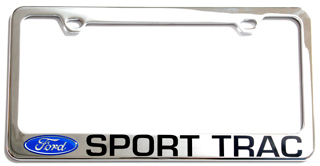 Ford Sport Trac Chrome License Plate Frame