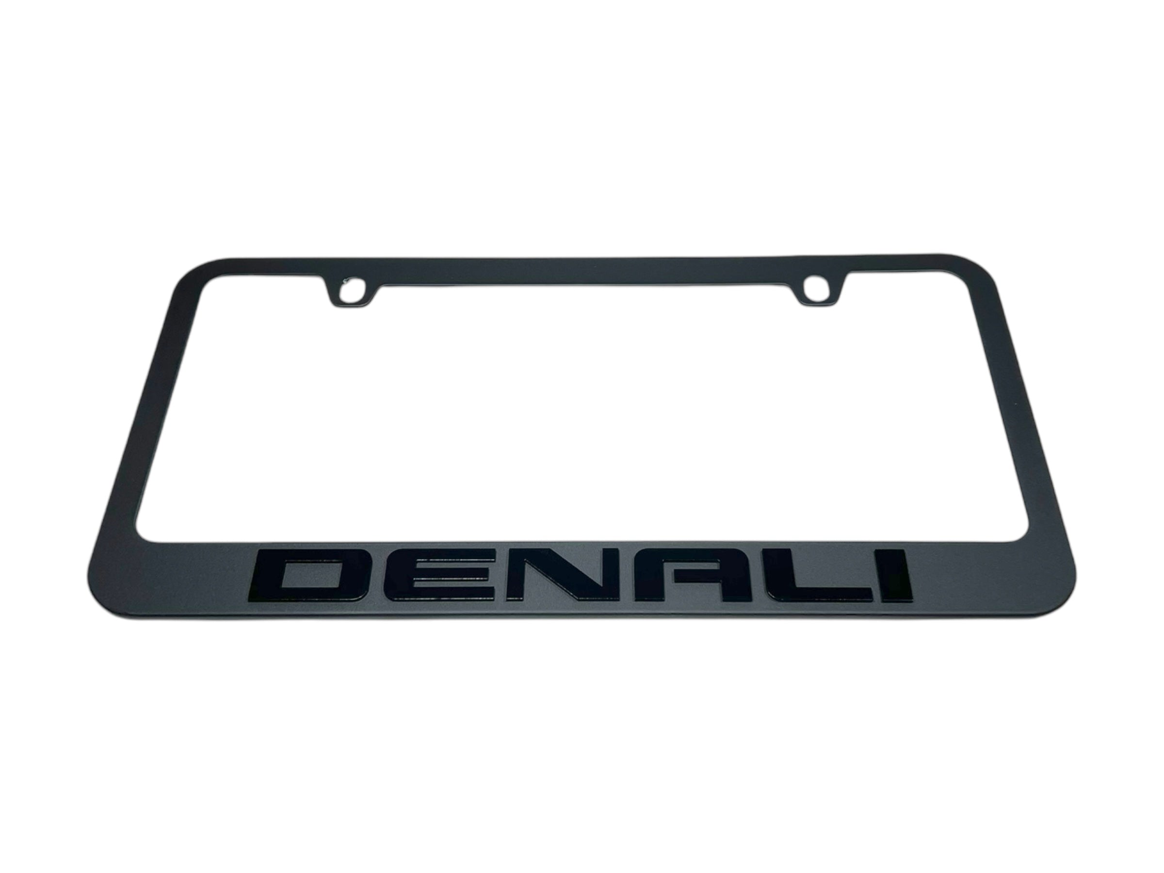 Denali Blacked Out License Plate Frame