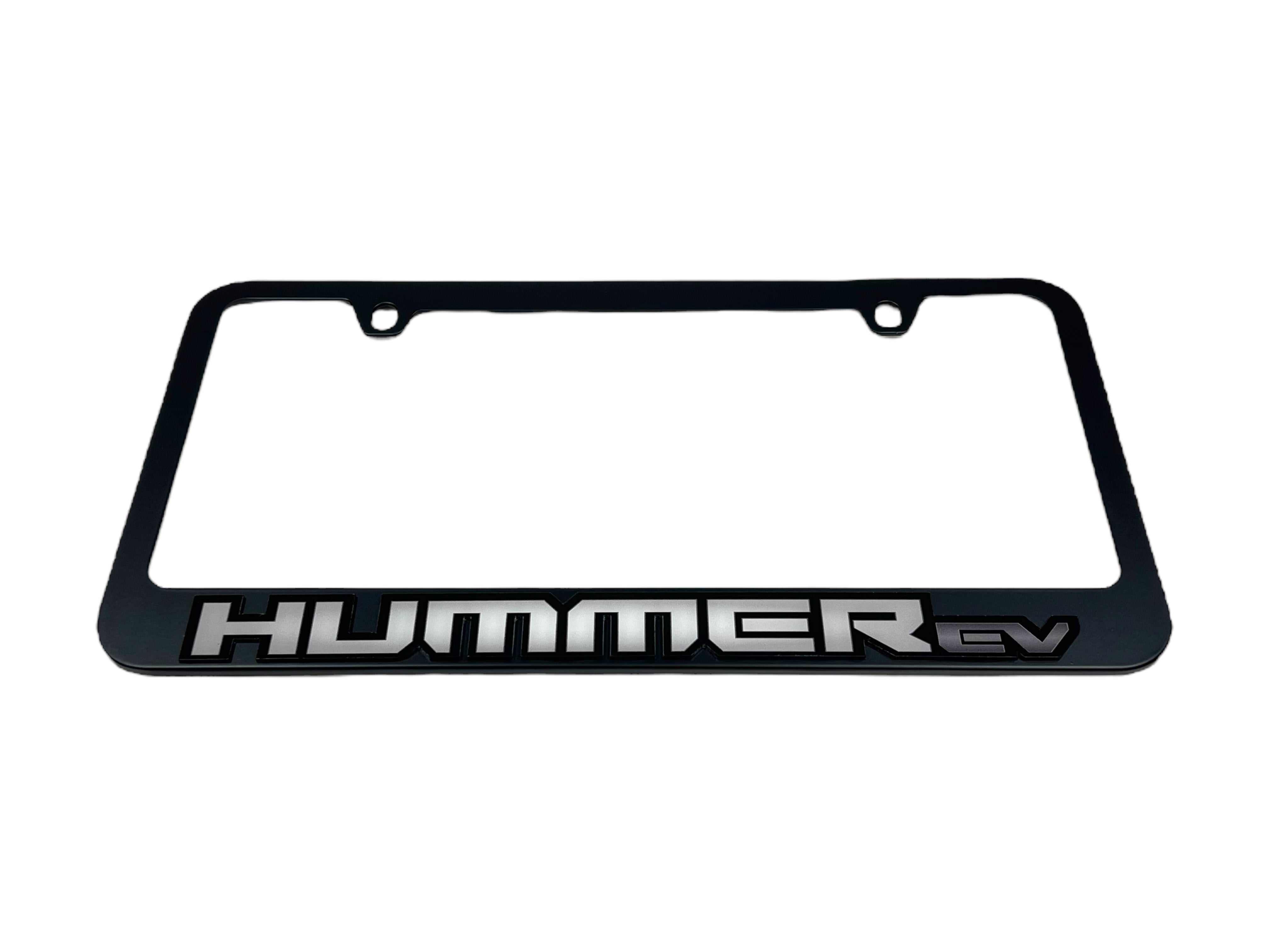 Hummer EV Black License Plate Frame