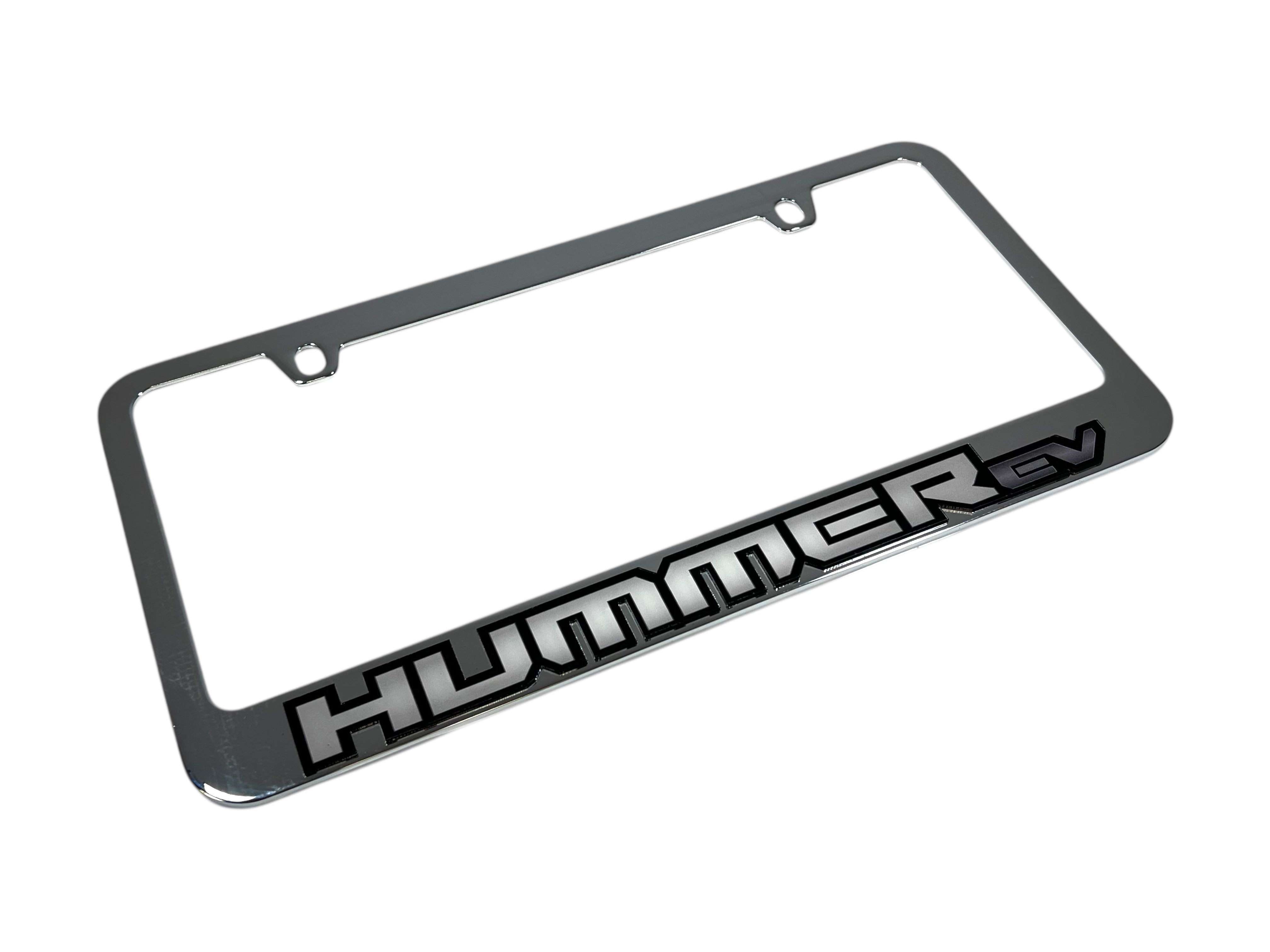 Hummer EV Chrome License Plate Frame