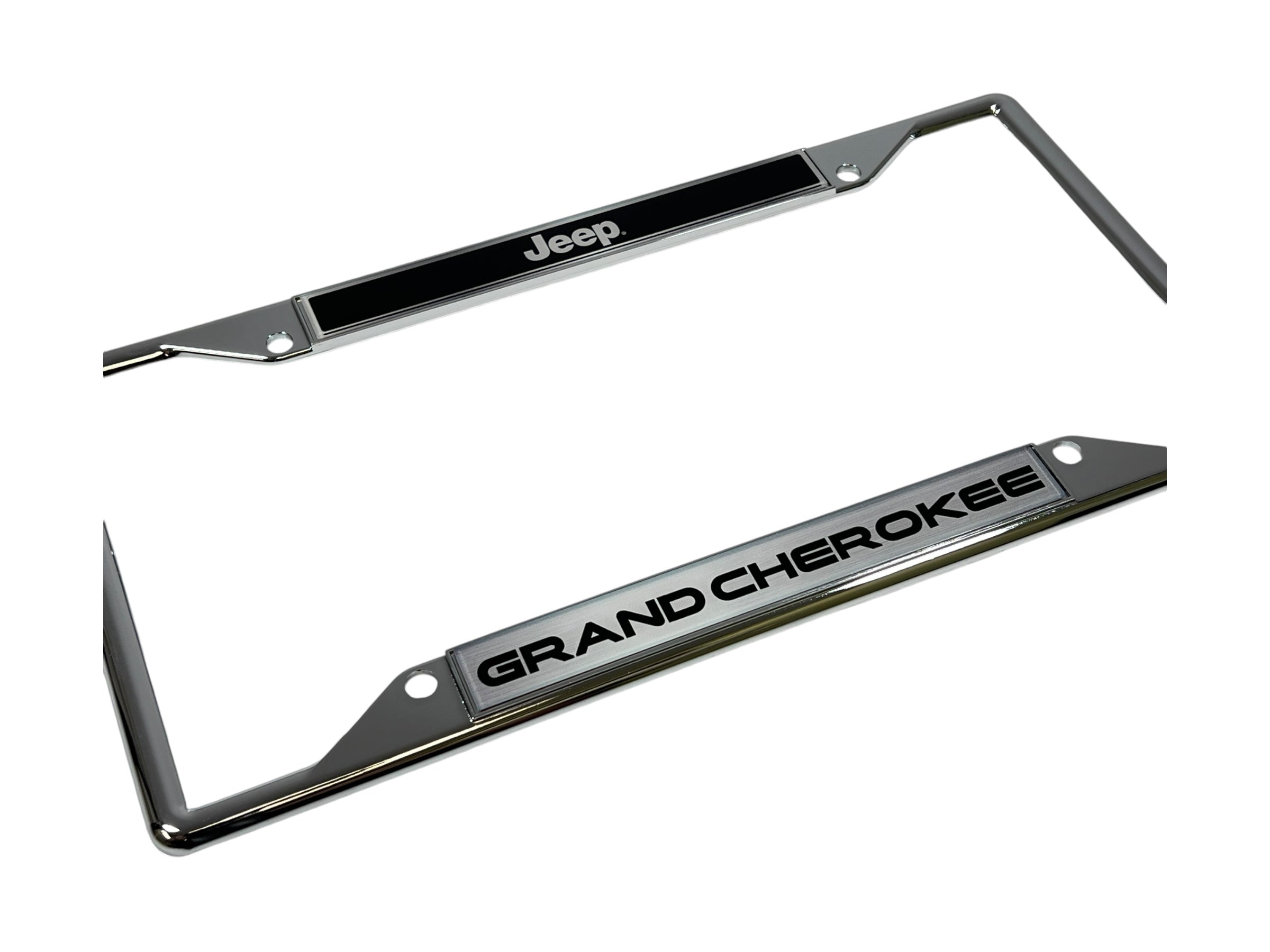 Jeep Grand Cherokee Chrome License Plate Frame