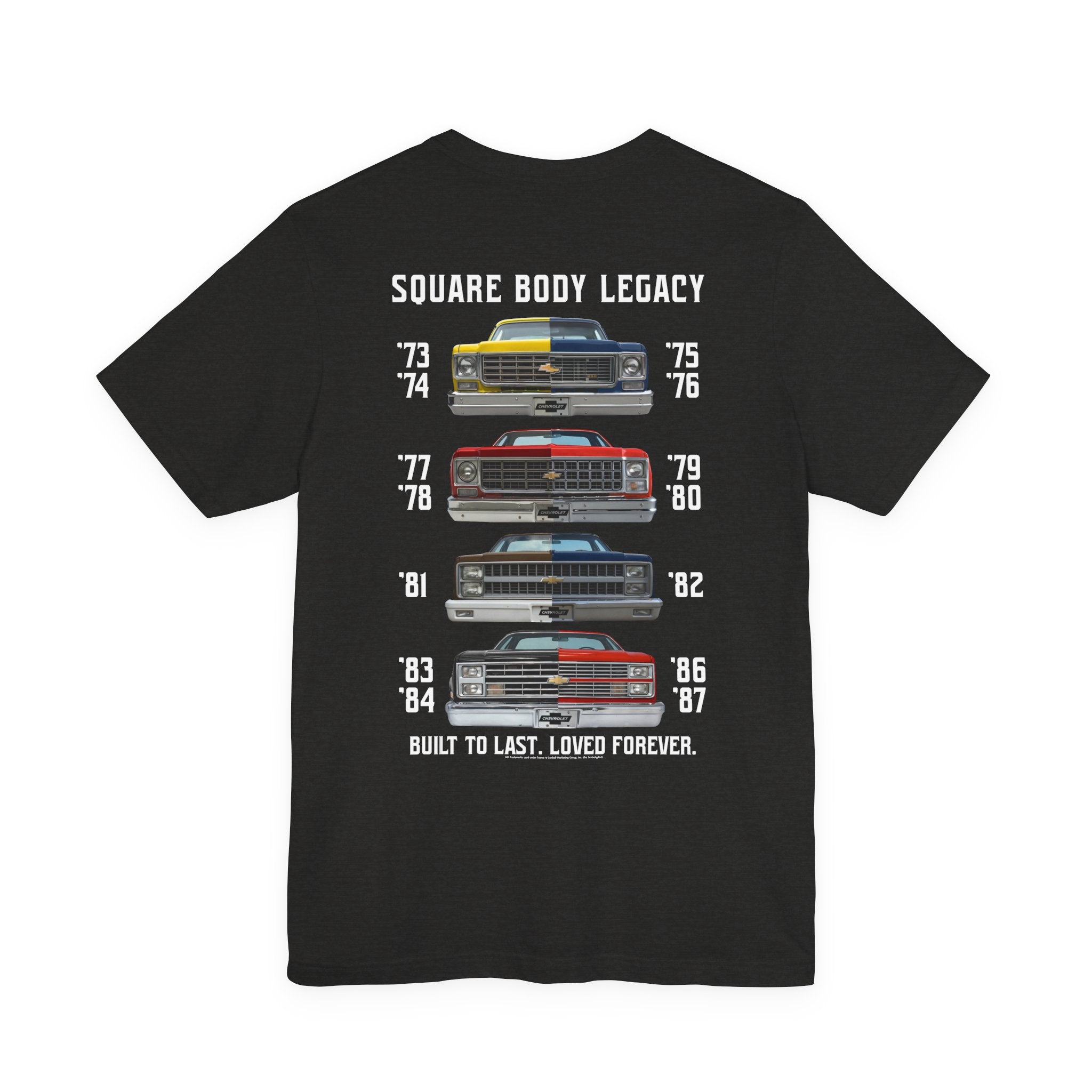 Chevrolet C10 Square Body Legacy Short Sleeve Tee – Evolution of an American Classic
