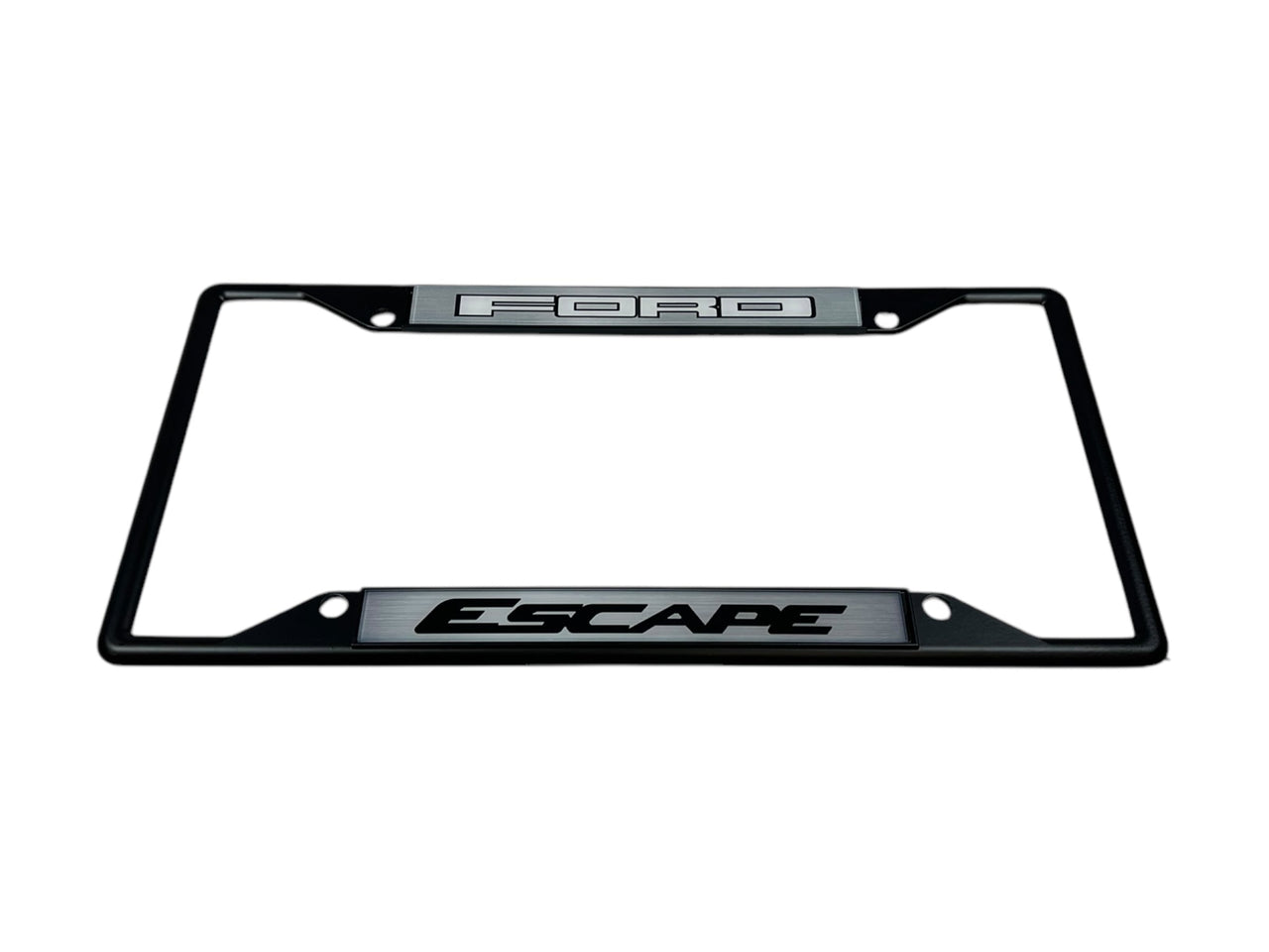 Ford Escape Black License Plate Frame