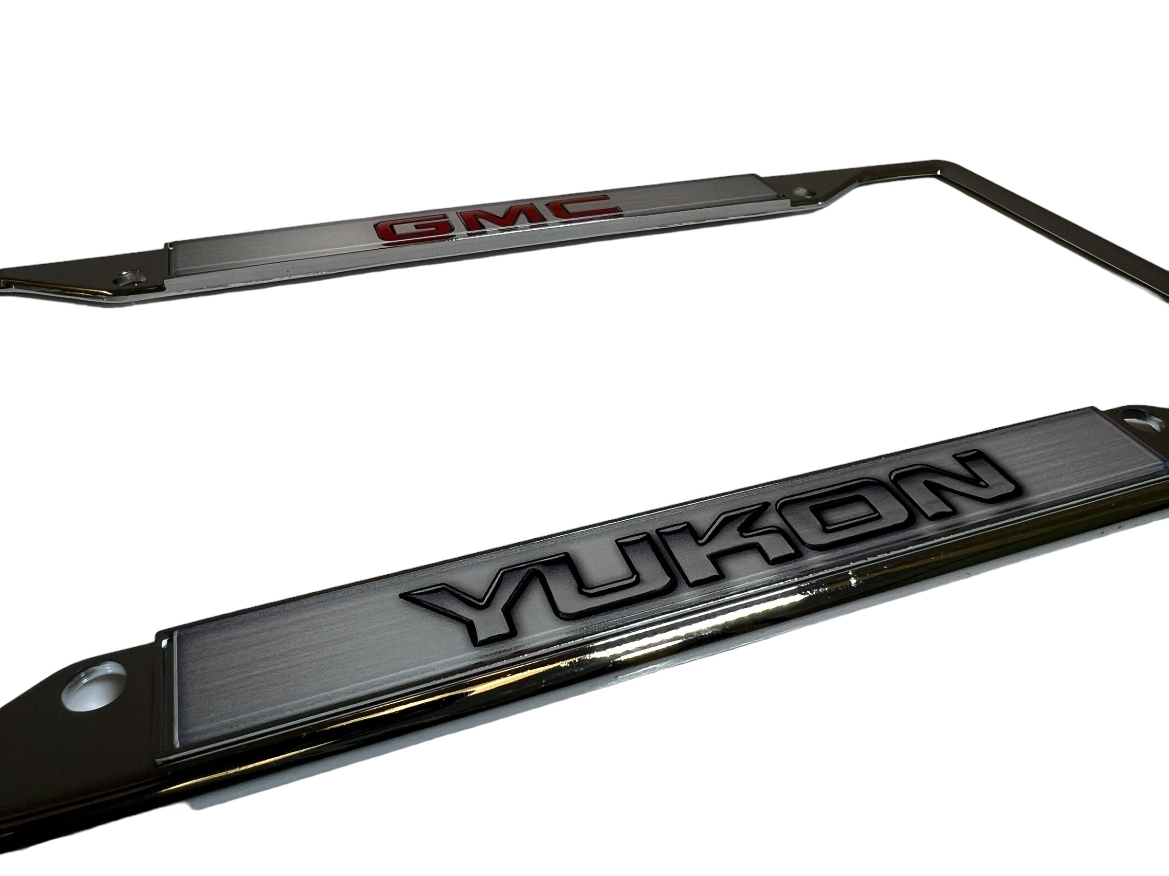 GMC Yukon Chrome License Plate Frame