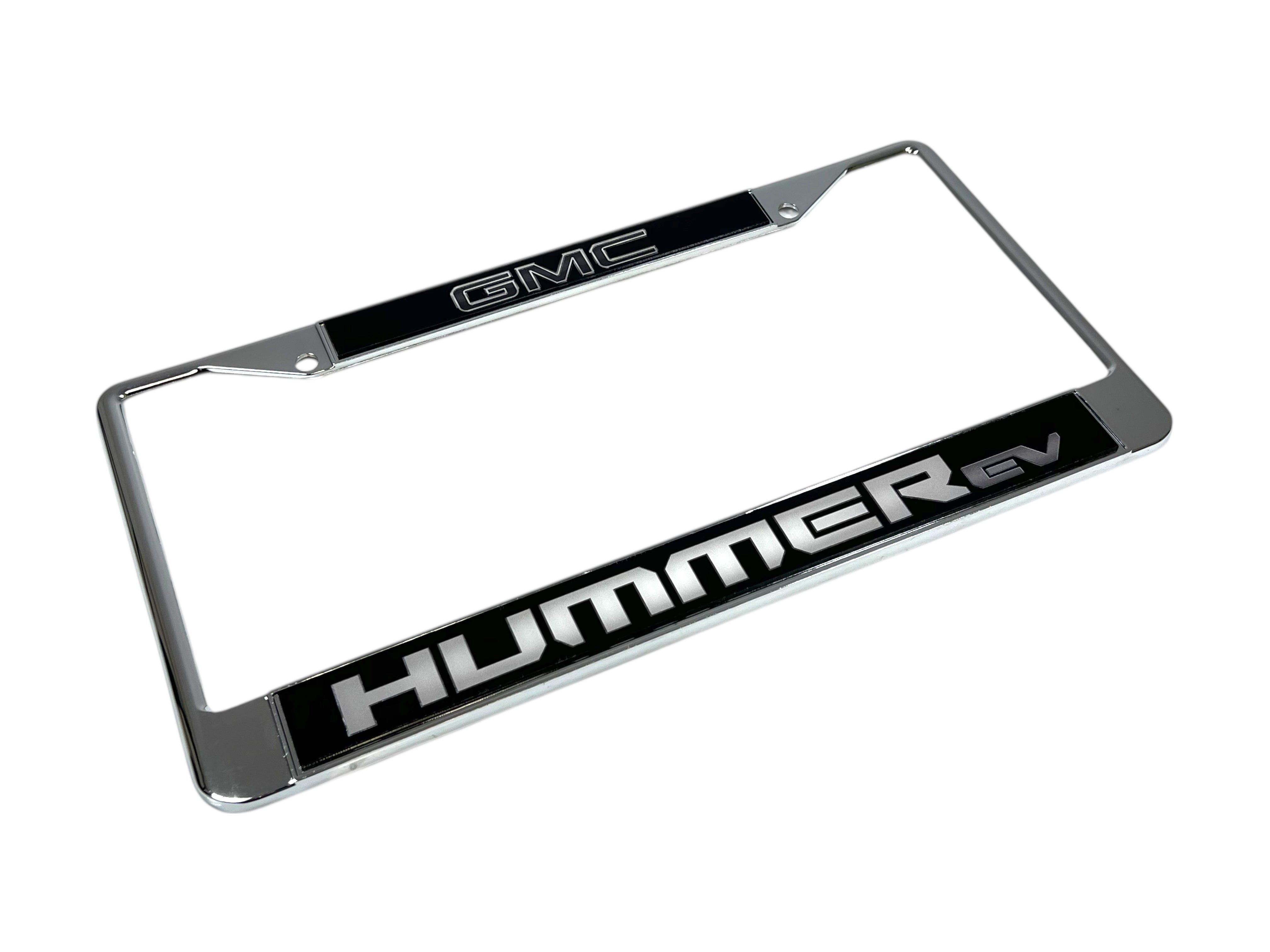 GMC Hummer EV Chrome License Plate Frame