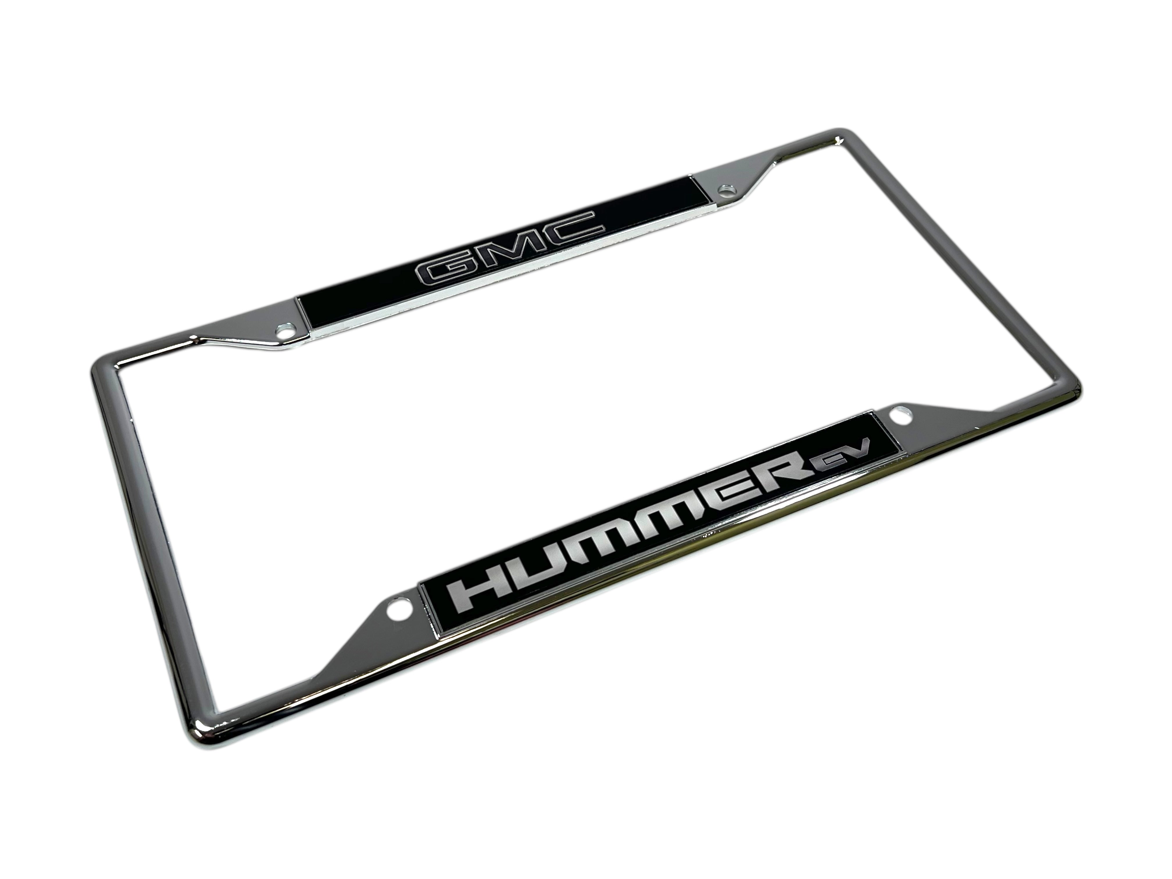 GMC Hummer EV Chrome License Plate Frame