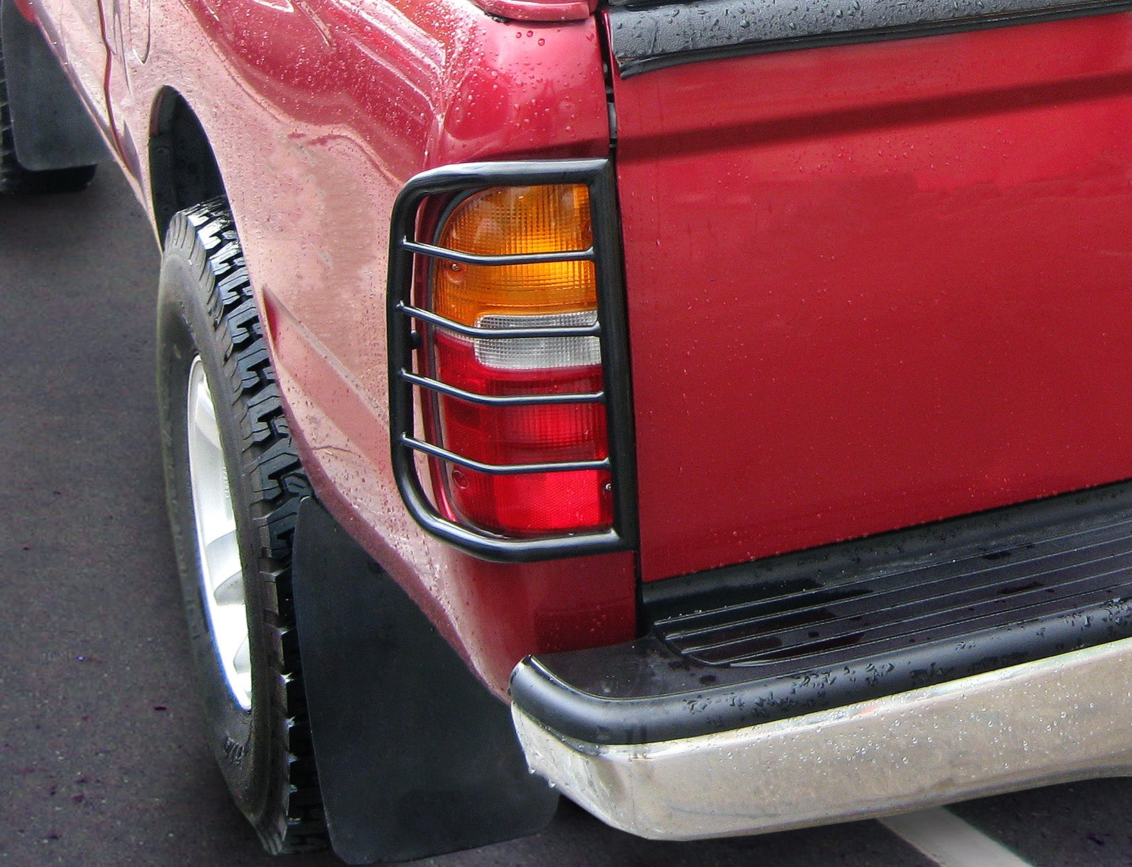 1998-2004 Toyota Tacoma Tail Light Guards | Black Horse Off Road - Image 3