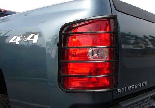 2007-2025 Chevrolet Silverado 1500 Tail Light Guards | Black Horse Off Road - Image 2