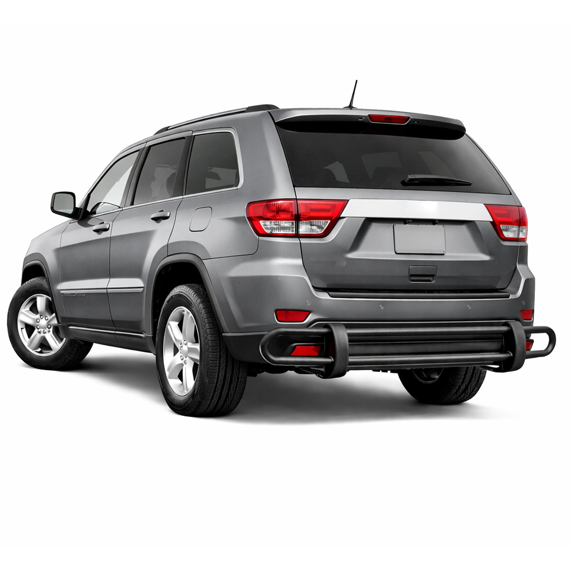 2011-2025 Dodge Durango / Jeep Grand Cherokee Rear Bumper Guard Double Tube | Black Horse Off Road - Image 2