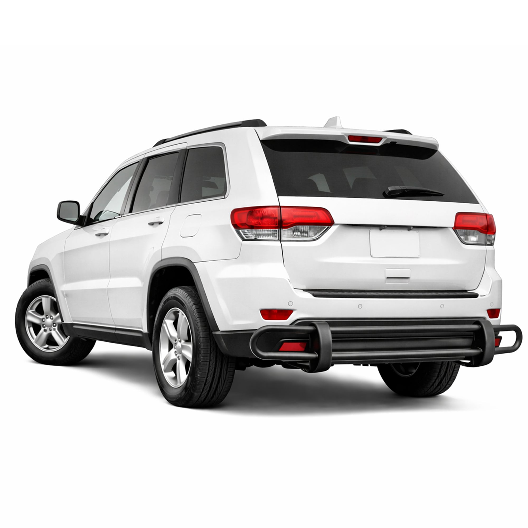 2011-2025 Dodge Durango / Jeep Grand Cherokee Rear Bumper Guard Double Tube | Black Horse Off Road - Image 3