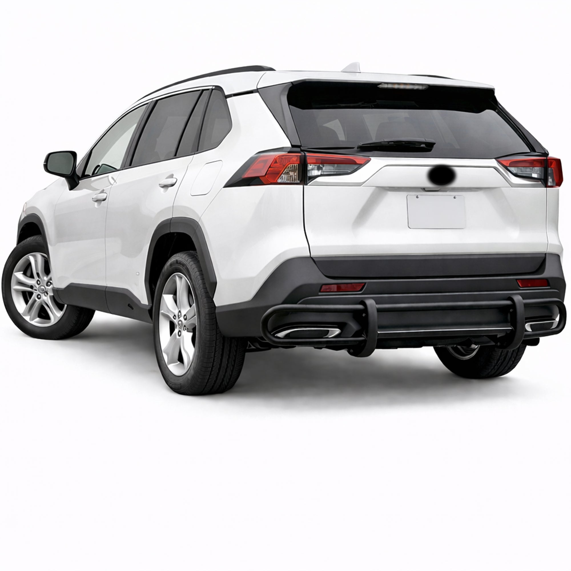 2019-2024 Toyota Rav4 Rear Bumper Guard Double Tube | Black Horse Off Road - Image 4