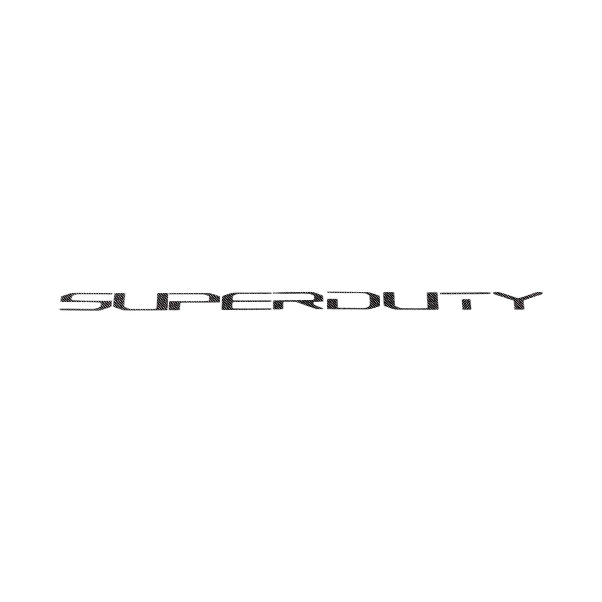 2020-2022 Ford Super Duty Tailgate Lettering Kit
