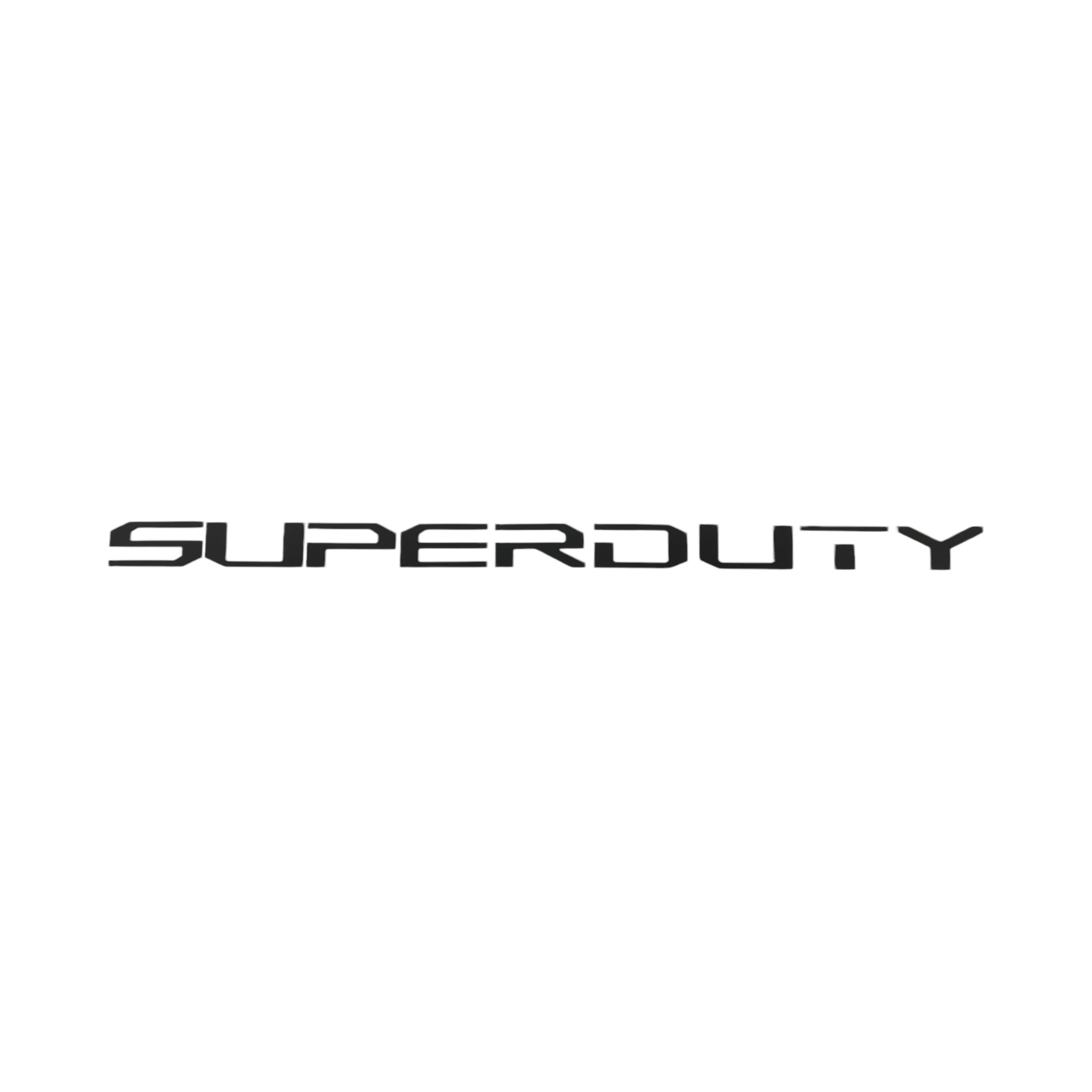 2023-Current Ford Super Duty Hood Lettering Kit