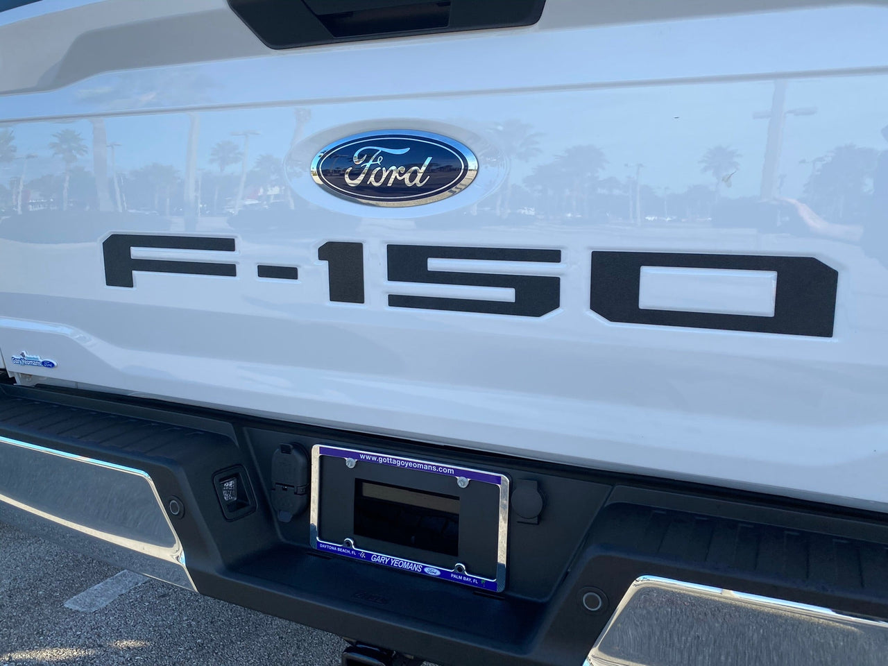 2021-Current Ford F-150 Tailgate Lettering Kit (Solid Colors)
