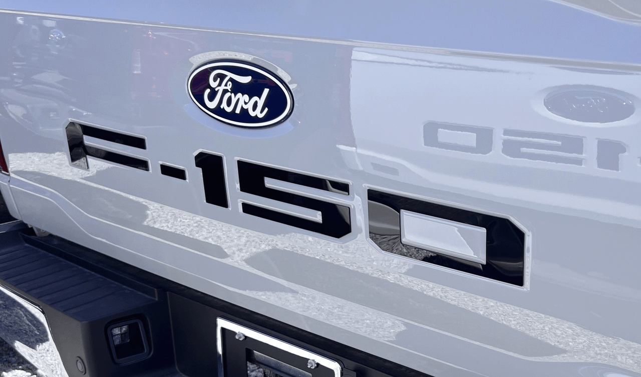 2021-Current Ford F-150 Tailgate Lettering Kit (Solid Colors)
