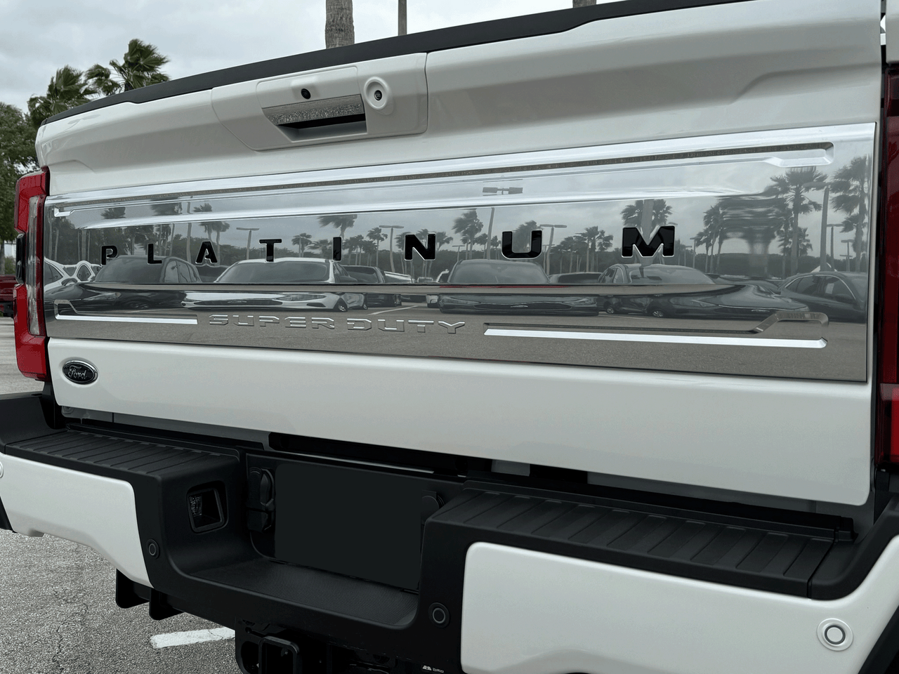 2023-2025 Ford Super Duty Platinum Tailgate Lettering Kit