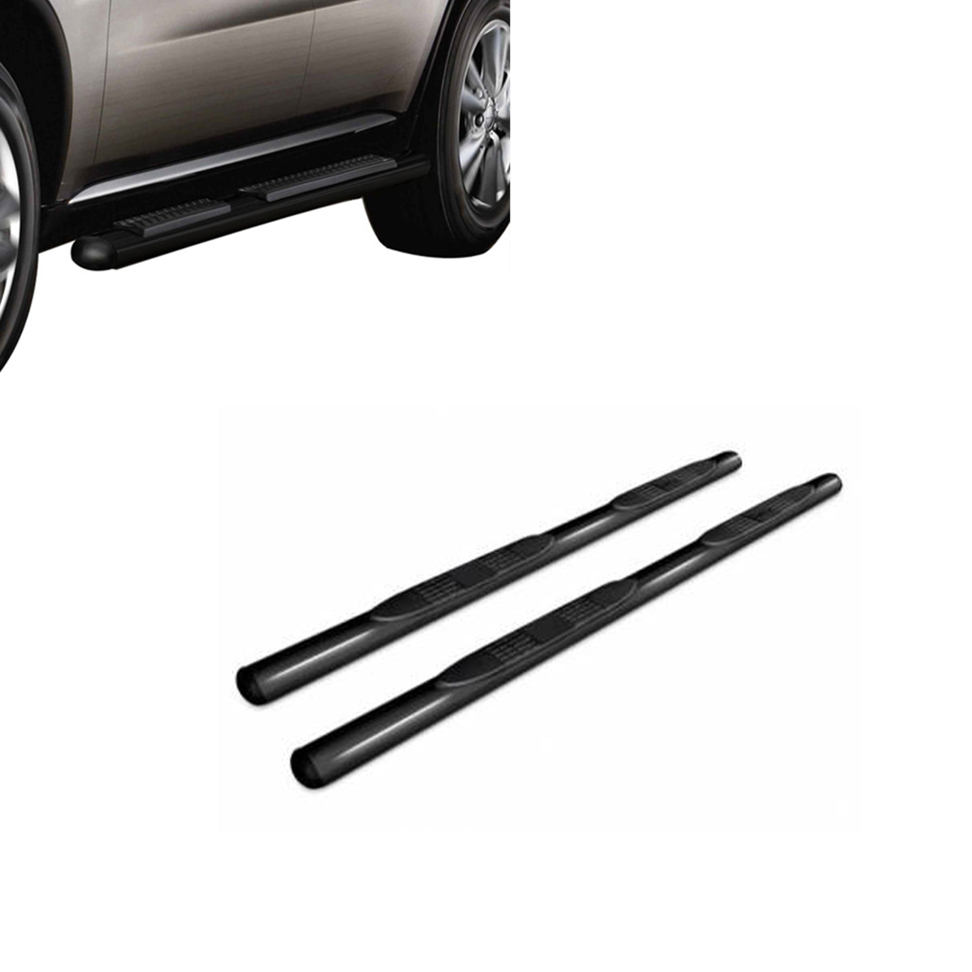2011-2026 Jeep Grand Cherokee 4In Side Steps | Black Horse Off Road - Image 1