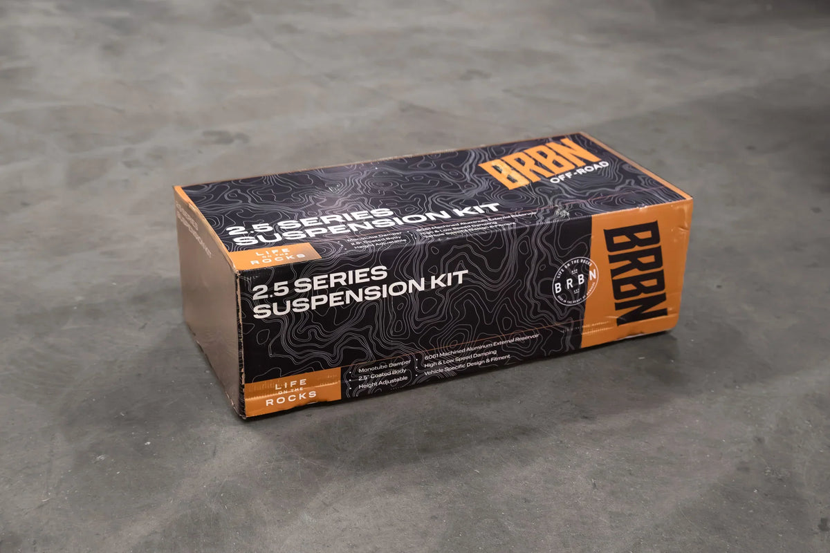 BRBN 2021-2026 Ford F-150 2.5 Series 3-Way Adjustable Front Coilover Kit