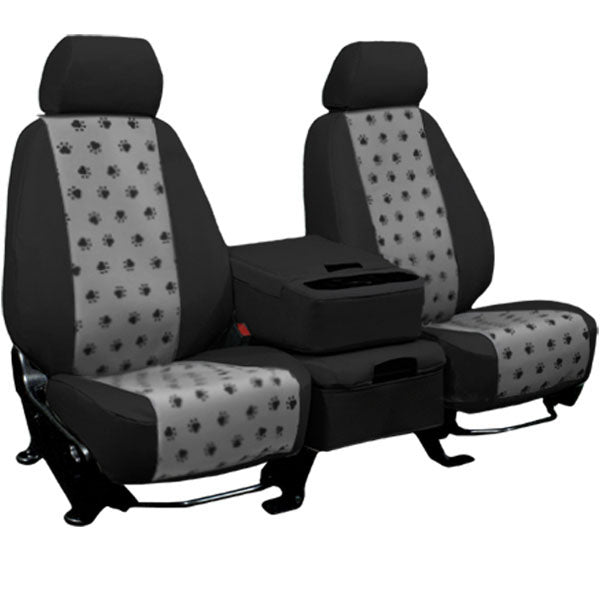 Custom Fit Truck Seat Covers for Ford, Chevy, Ram & Toyota – Pet Print Fabric | Made in USA