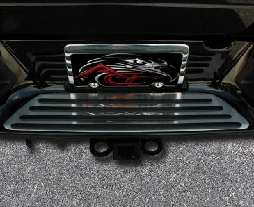 2005 Dodge Ram 1500 / SRT-10 Rear Bumper Step - Brushed Stainless Steel - American Car Craft