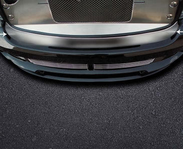 2004-2005 Dodge Ram 1500 / SRT-10 Front Bumper Cap - Brushed Stainless Steel - American Car Craft