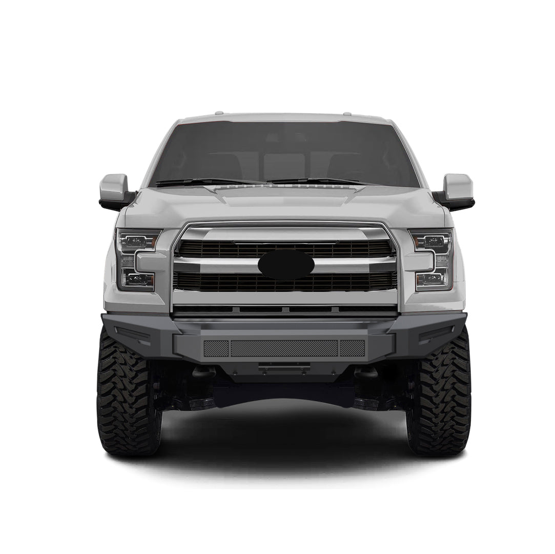 2015-2017 Ford F-150 Armour Ii Heavy Duty Modular Front Bumper-Bumper Only Modular Bumper only | Black Horse Off Road - Image 5