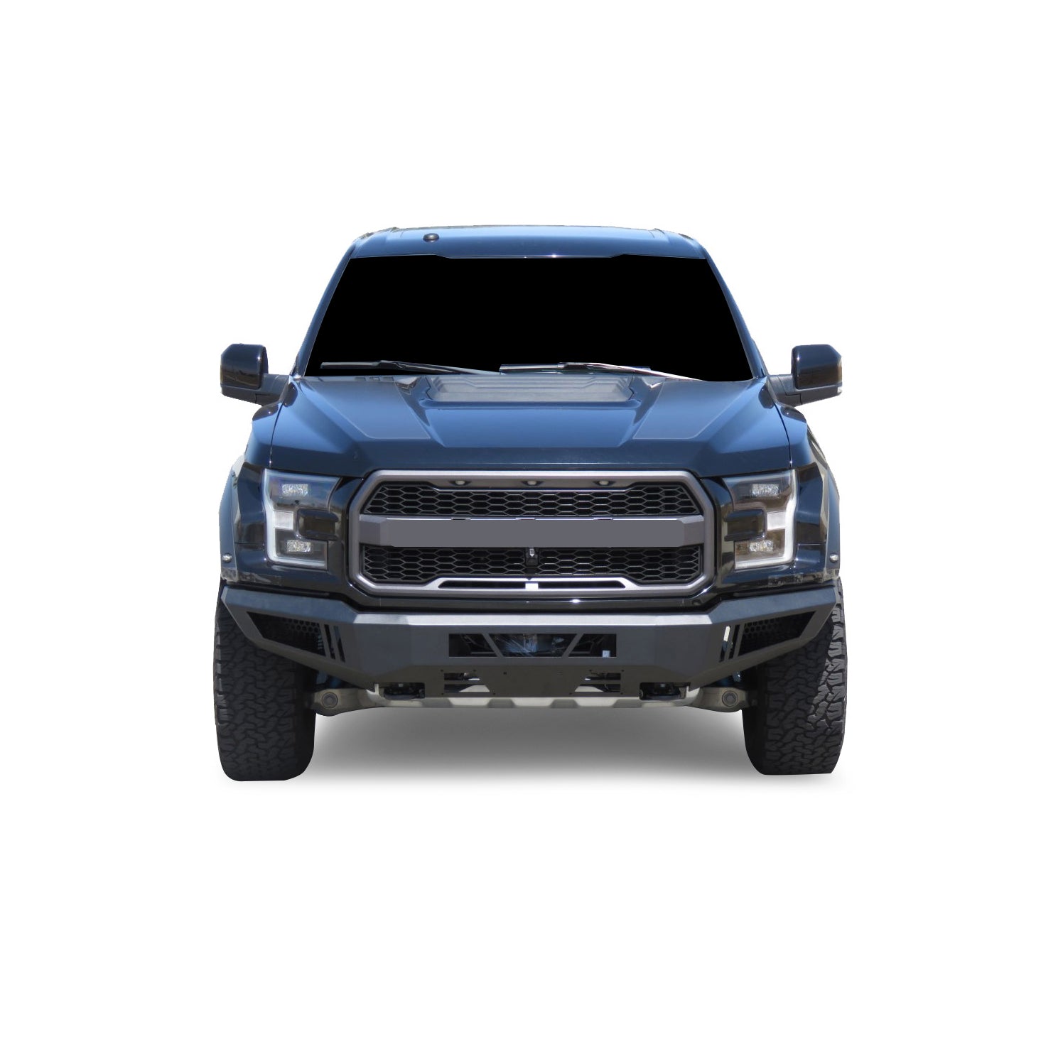 2017-2020 Ford F-150 Armour Heavy Duty Front Bumper Armour I Front Bumper | Black Horse Off Road - Image 3