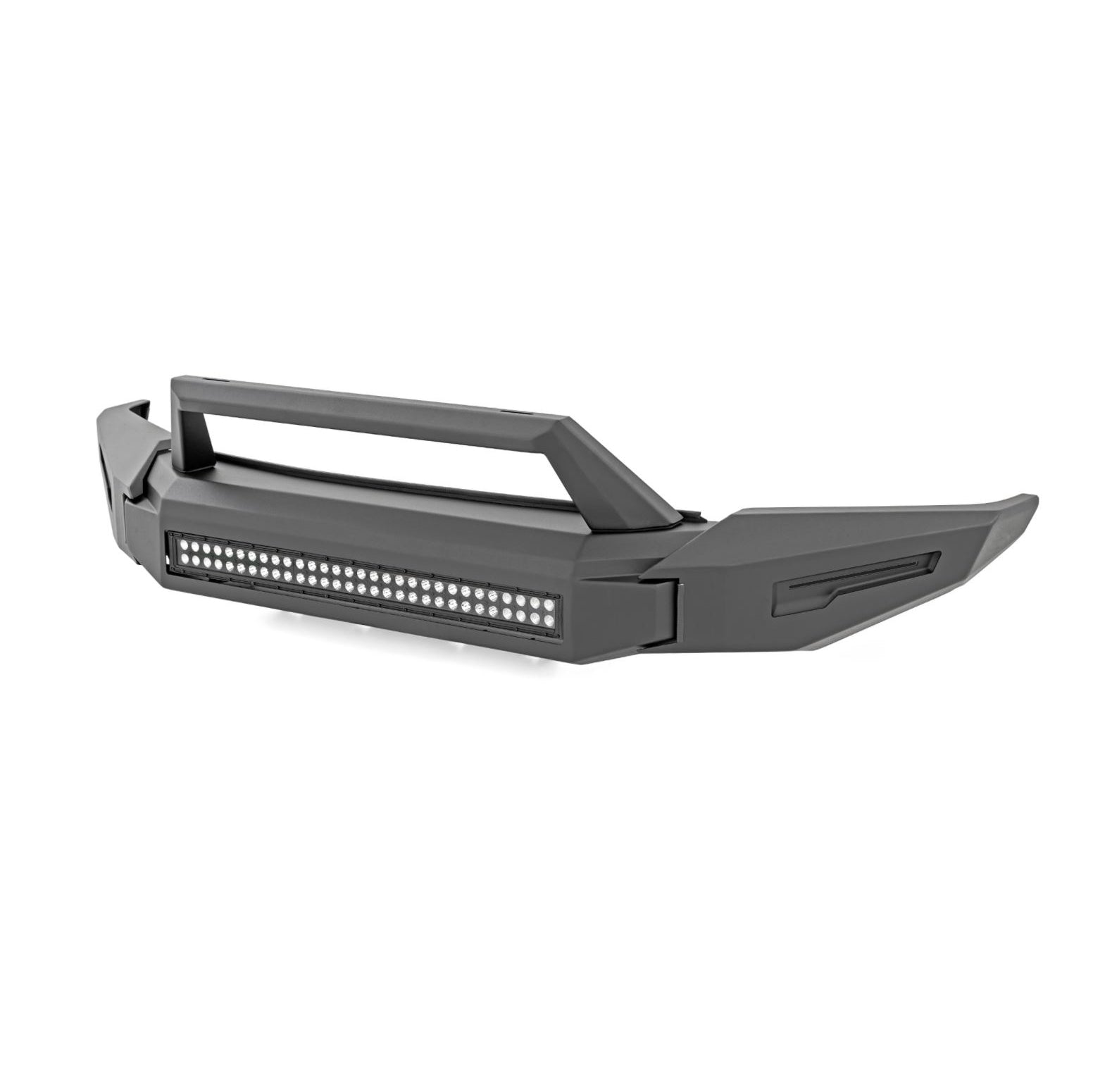 2019-2024 Dodge Ram 1500 Armour Ii Heavy Duty Modular Front Bumper Kit Modular Includes 1 30in LED Light Bar, 2 sets of 4in cube lights | Black Horse Off Road - Image 10