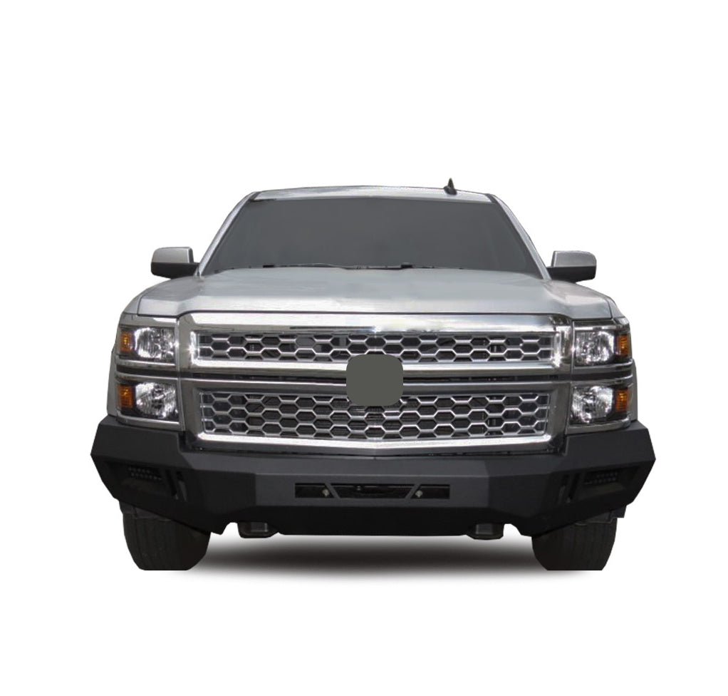 2014-2015 Chevrolet Silverado 1500 Armour Heavy Duty Front Bumper Armour I Front Bumper No lights included | Black Horse Off Road - Image 2