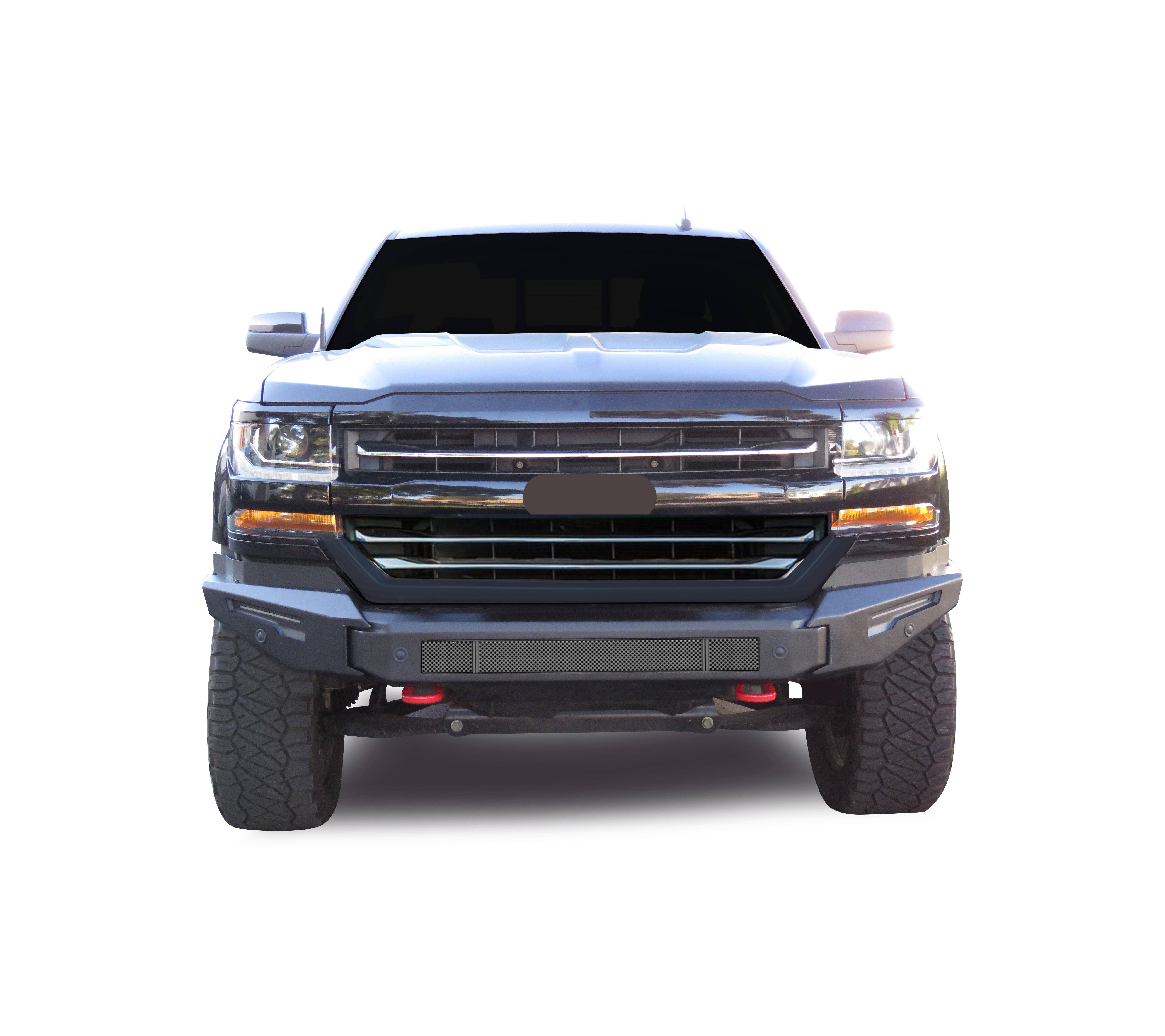 2016-2019 Chevrolet Silverado 1500 Armour Ii Heavy Duty Modular Front Bumper-Bumper Only Modular Bumper only | Black Horse Off Road - Image 2