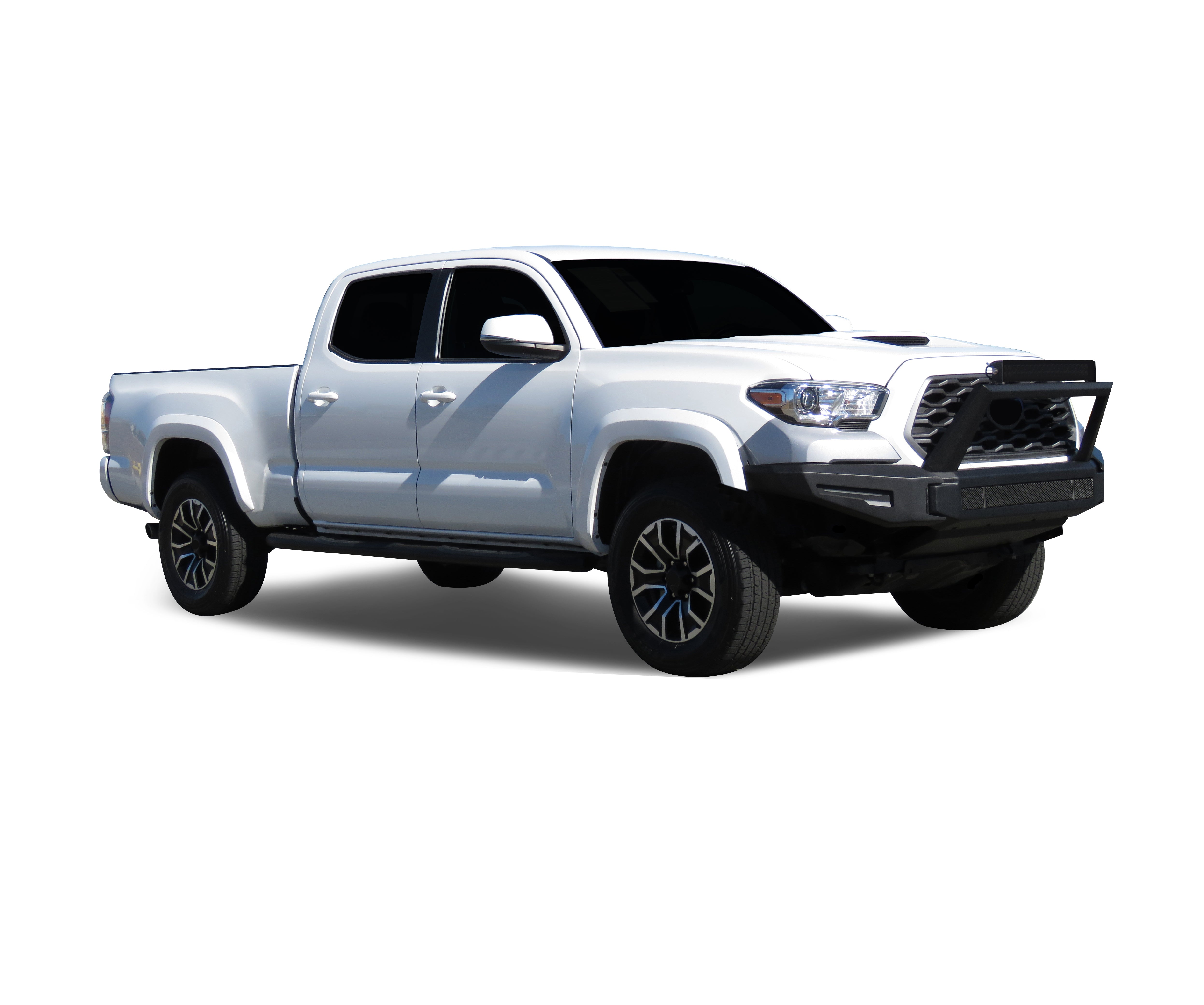 2016-2023 Toyota Tacoma Armour Ii Heavy Duty Modular Front Bumper Modular Full Set (Bumper, Bull Nose, & Skid Plate) | Black Horse Off Road - Image 5
