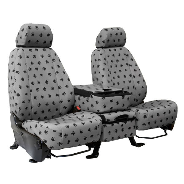 Custom Fit Truck Seat Covers for Ford, Chevy, Ram & Toyota – Pet Print Fabric | Made in USA