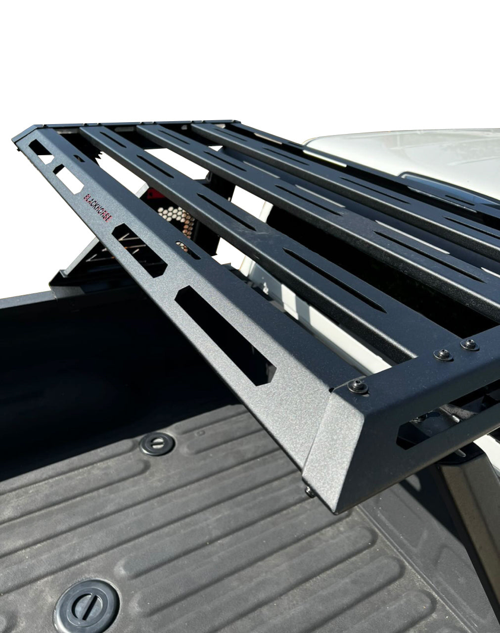 2005-2026 Toyota Tacoma Armour Ii Roll Bar W/Basket 2nd Box: 51.57*4.72*19.68 inch | Black Horse Off Road - Image 4