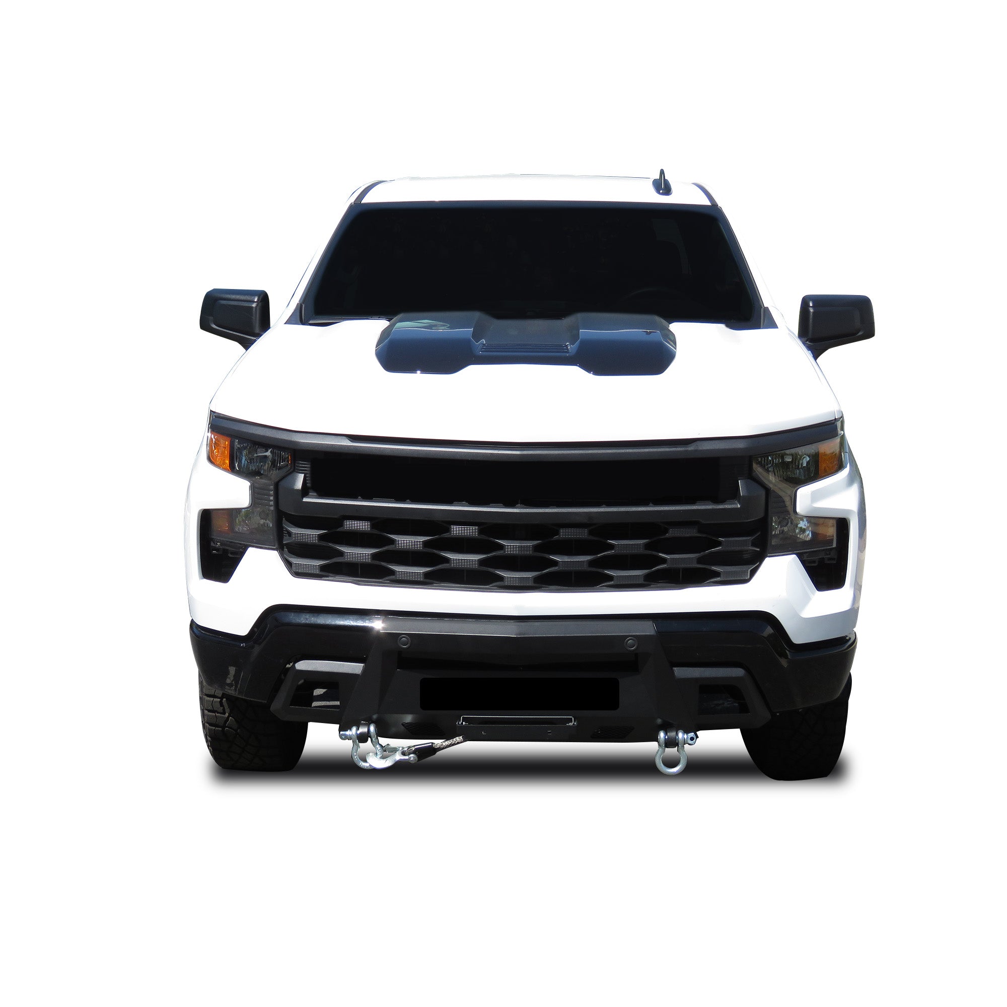 2022-2026 Chevrolet Silverado 1500 Armour Iii Heavy Duty Front Winch Bumper | Black Horse Off Road - Image 9