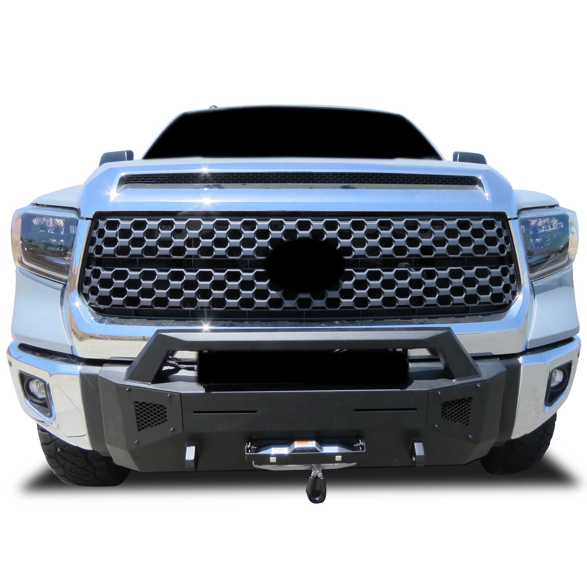 2014-2021 Toyota Tundra Armour Iii Heavy Duty Front Winch Bumper | Black Horse Off Road - Image 1