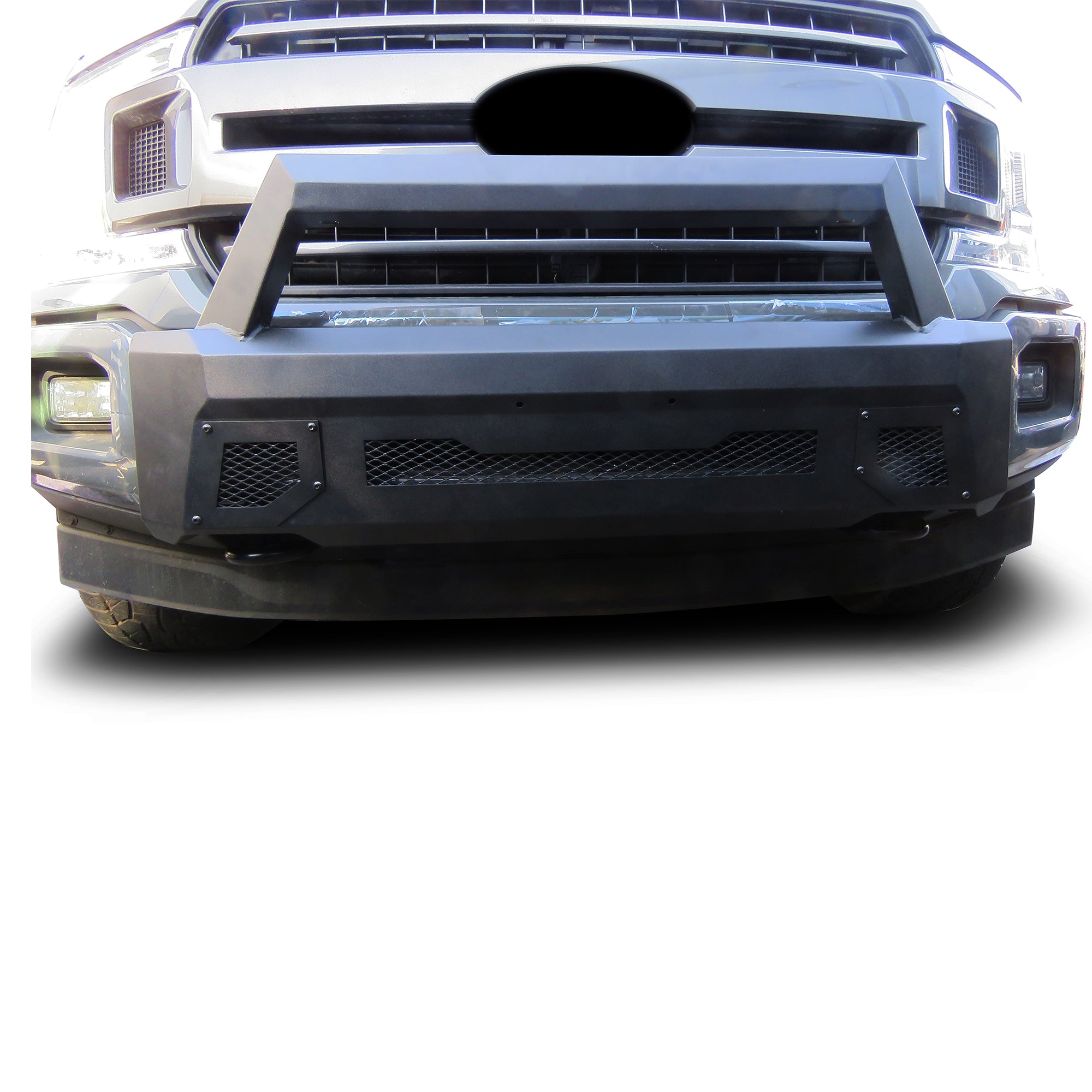 2018-2020 Ford F-150 Armour Iii Light Duty Front Bumper | Black Horse Off Road - Image 1