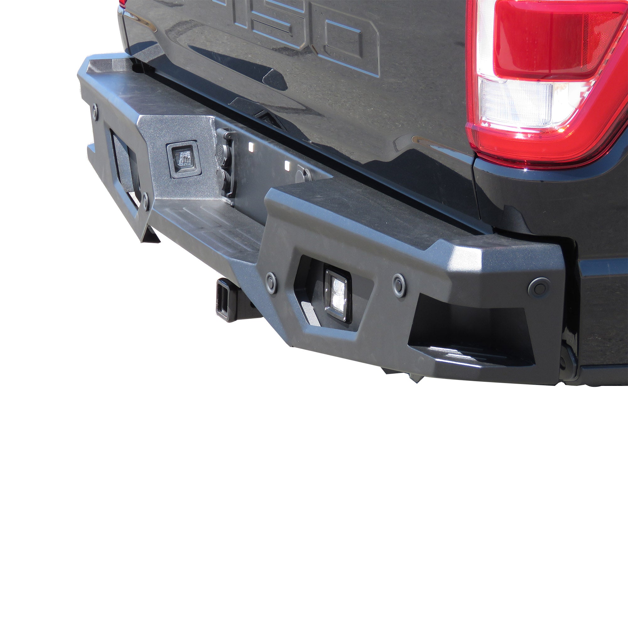 2021-2026 Ford F-150 Armour Heavy Duty Rear Bumper No lights included | Black Horse Off Road - Image 8