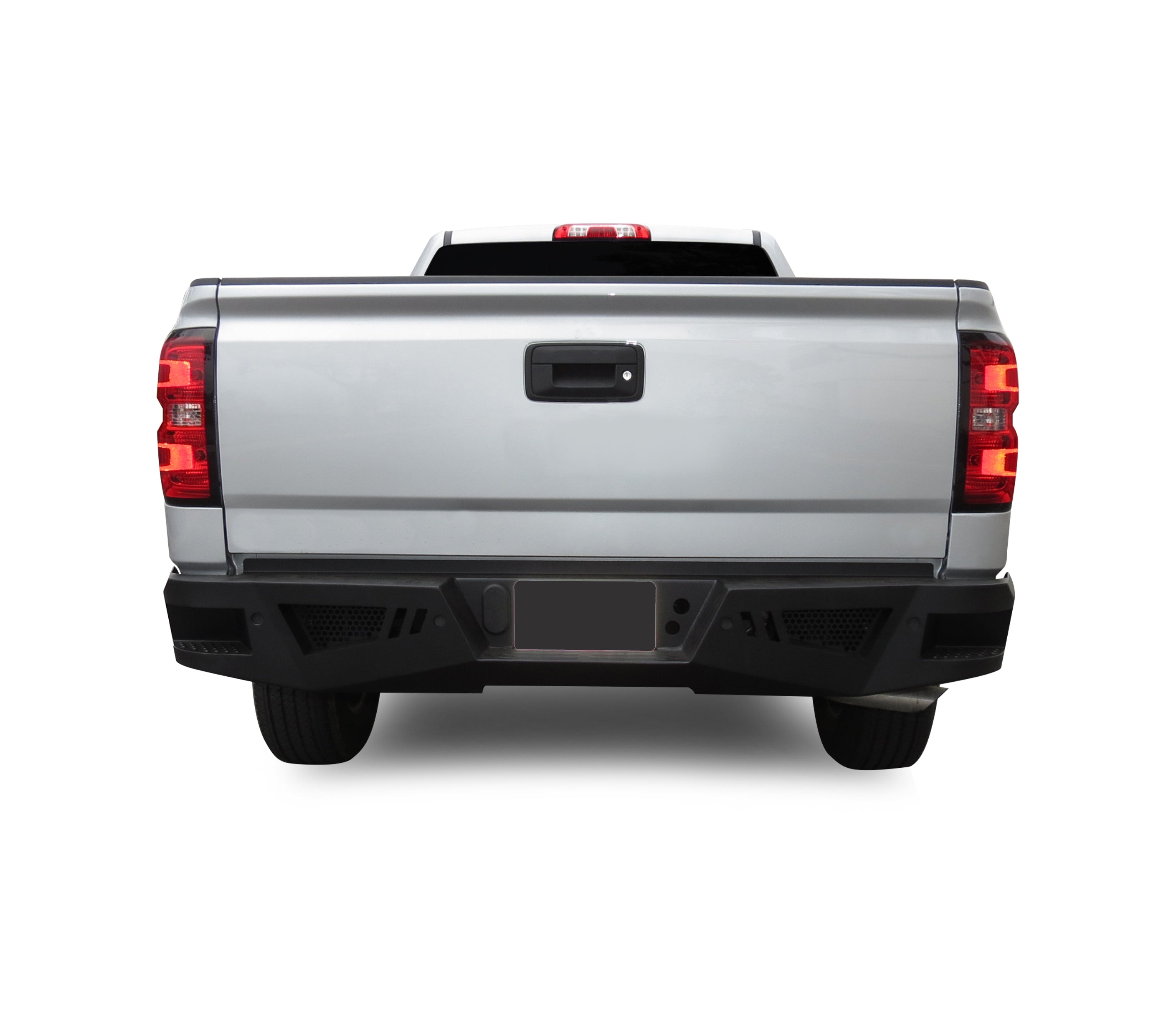 2007-2019 Sierra 1500 Armour Heavy Duty Rear Bumper No lights included | Black Horse Off Road - Image 6