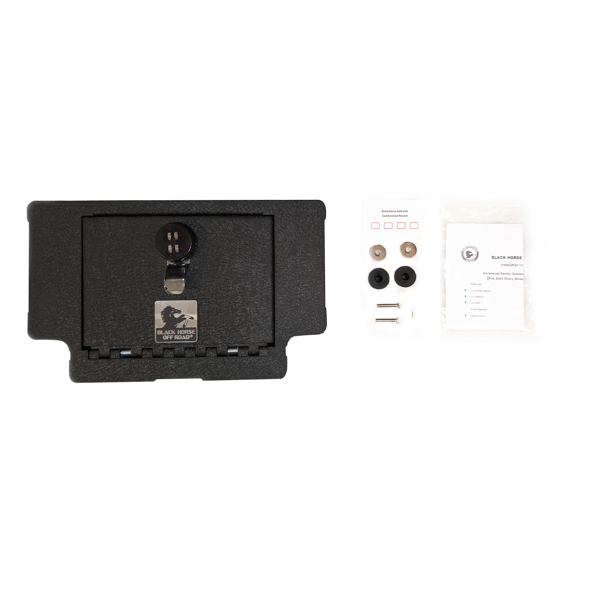 2023-2024 Sierra 1500 Center Console Safe | Black Horse Off Road - Image 2