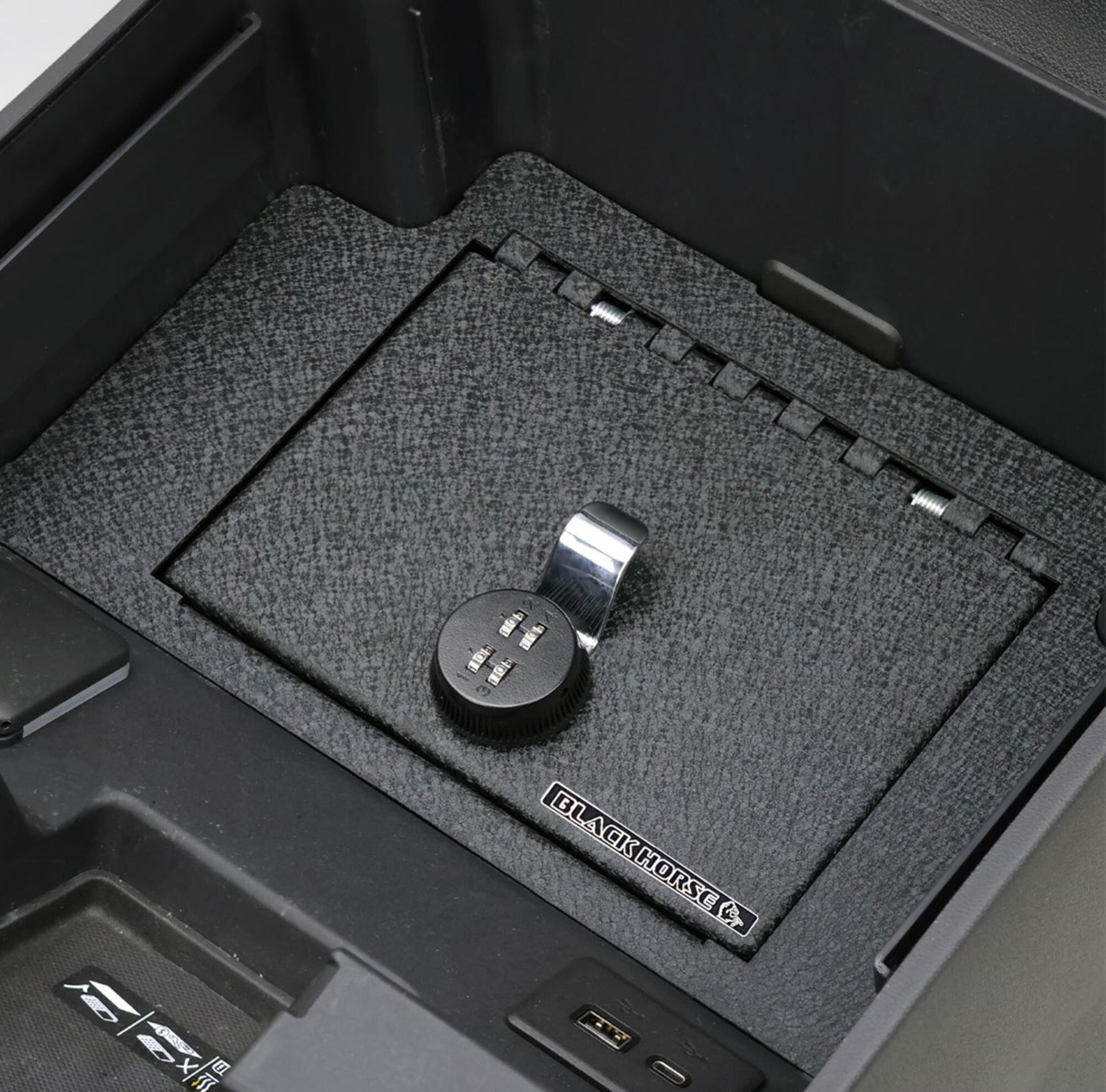 2023-2024 Sierra 1500 Center Console Safe | Black Horse Off Road - Image 7