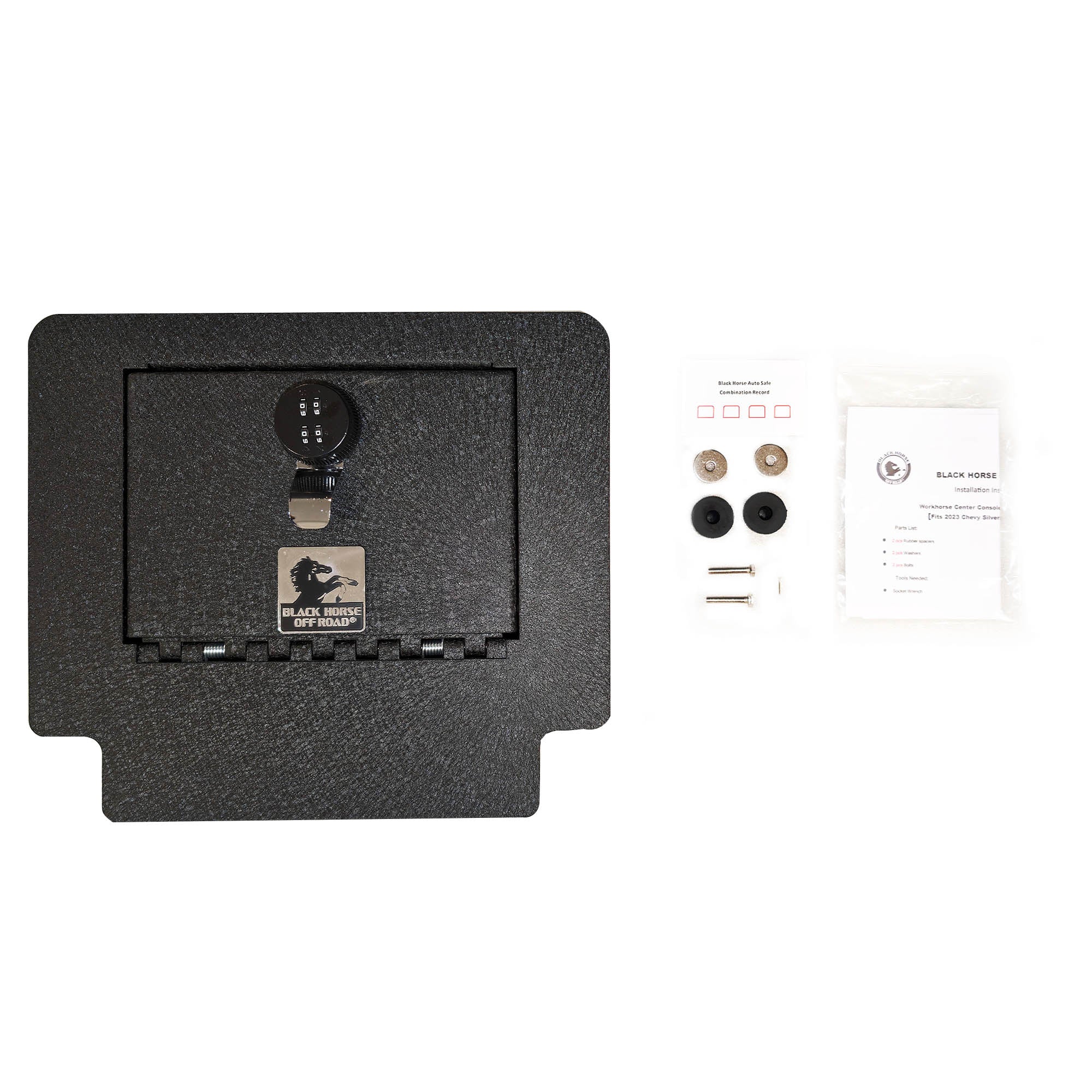 2021 Tahoe Center Console Safe | Black Horse Off Road - Image 3