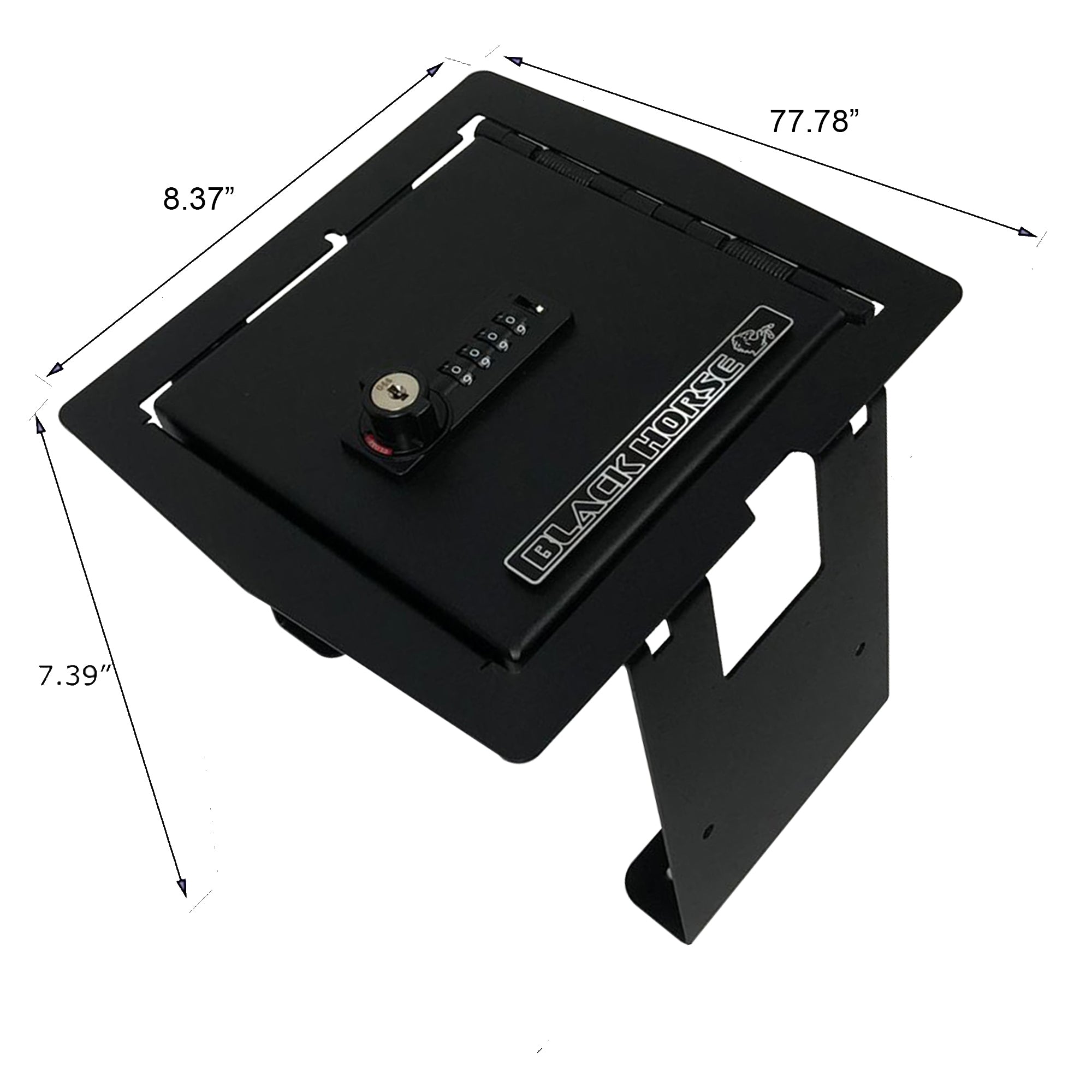 2018-2024 Jeep Gladiator Center Console Safe | Black Horse Off Road - Image 7