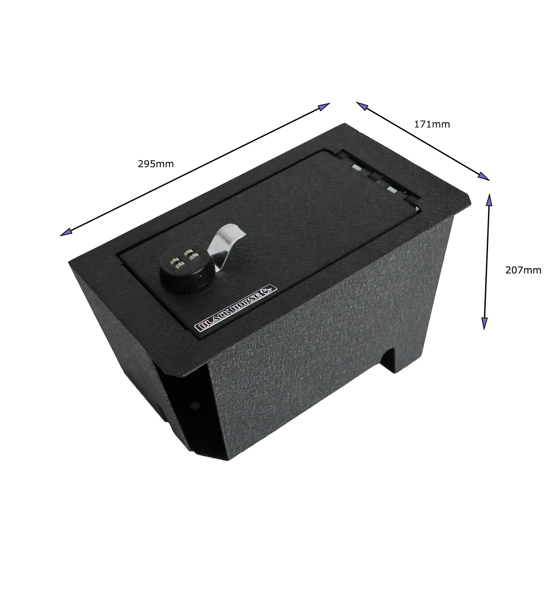 2022-2026 Toyota Sequoia Center Console Safe | Black Horse Off Road - Image 7