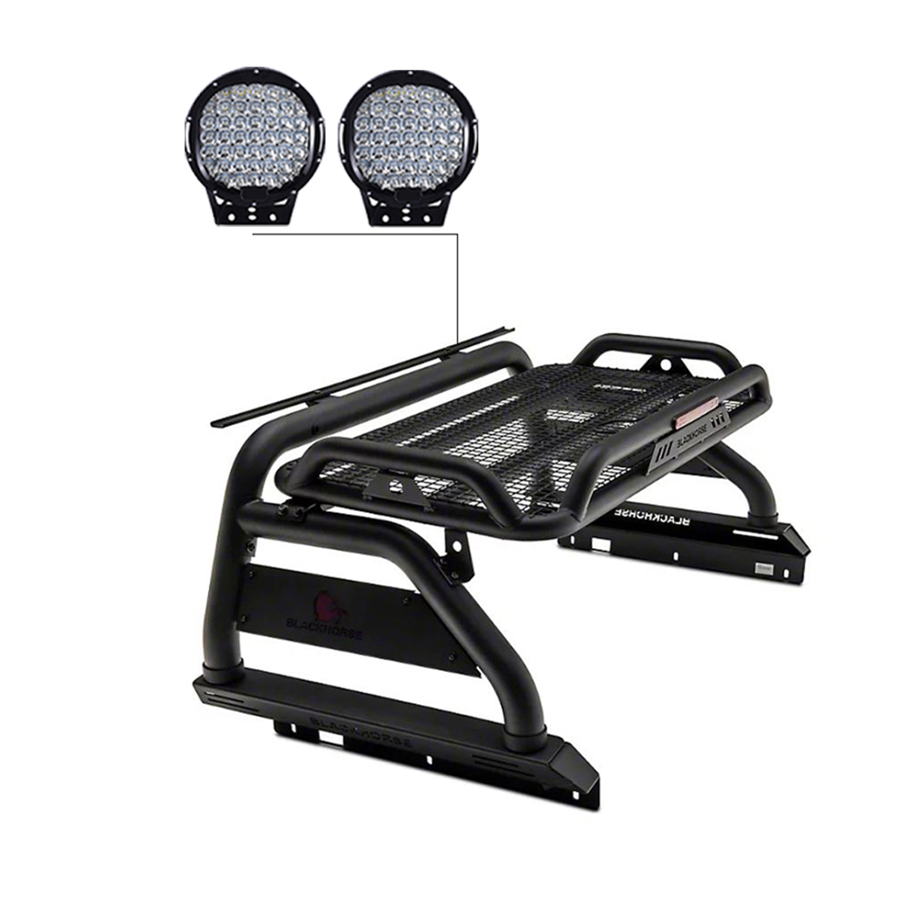 2005-2021 Nissan Frontier Atlas Roll Bar Kit | Black Horse Off Road - Image 1