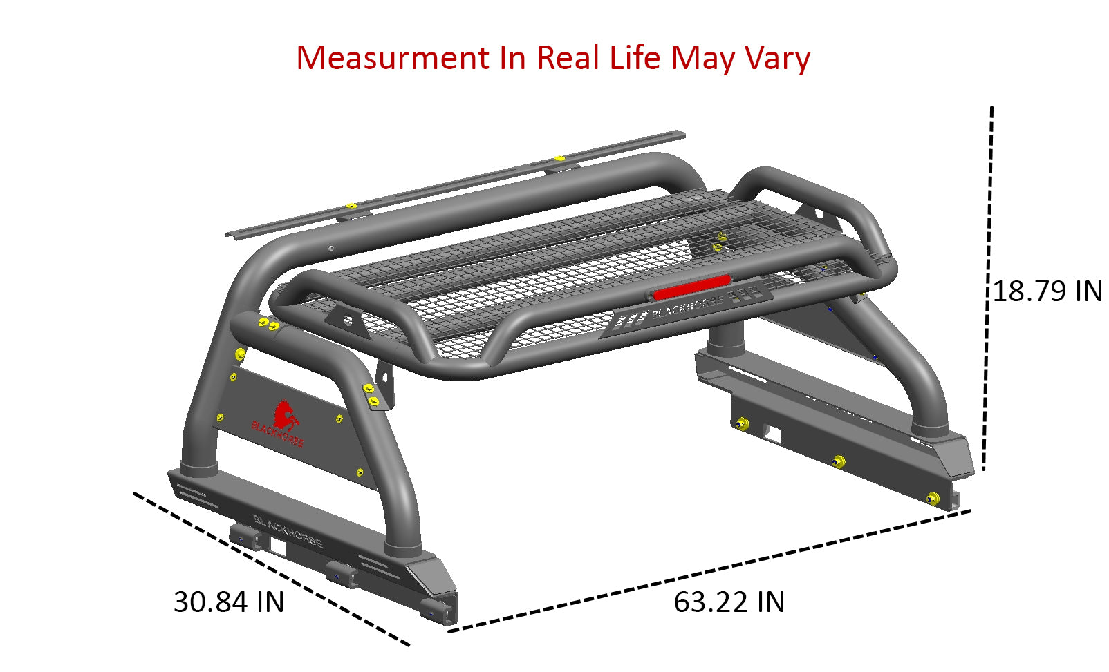 2019-2026 Ford Ranger Atlas Roll Bar Kit | Black Horse Off Road - Image 6