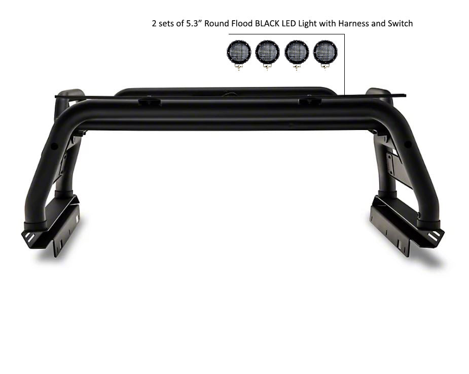 2020-2026 Jeep Gladiator Atlas Roll Bar Kit | Black Horse Off Road - Image 8