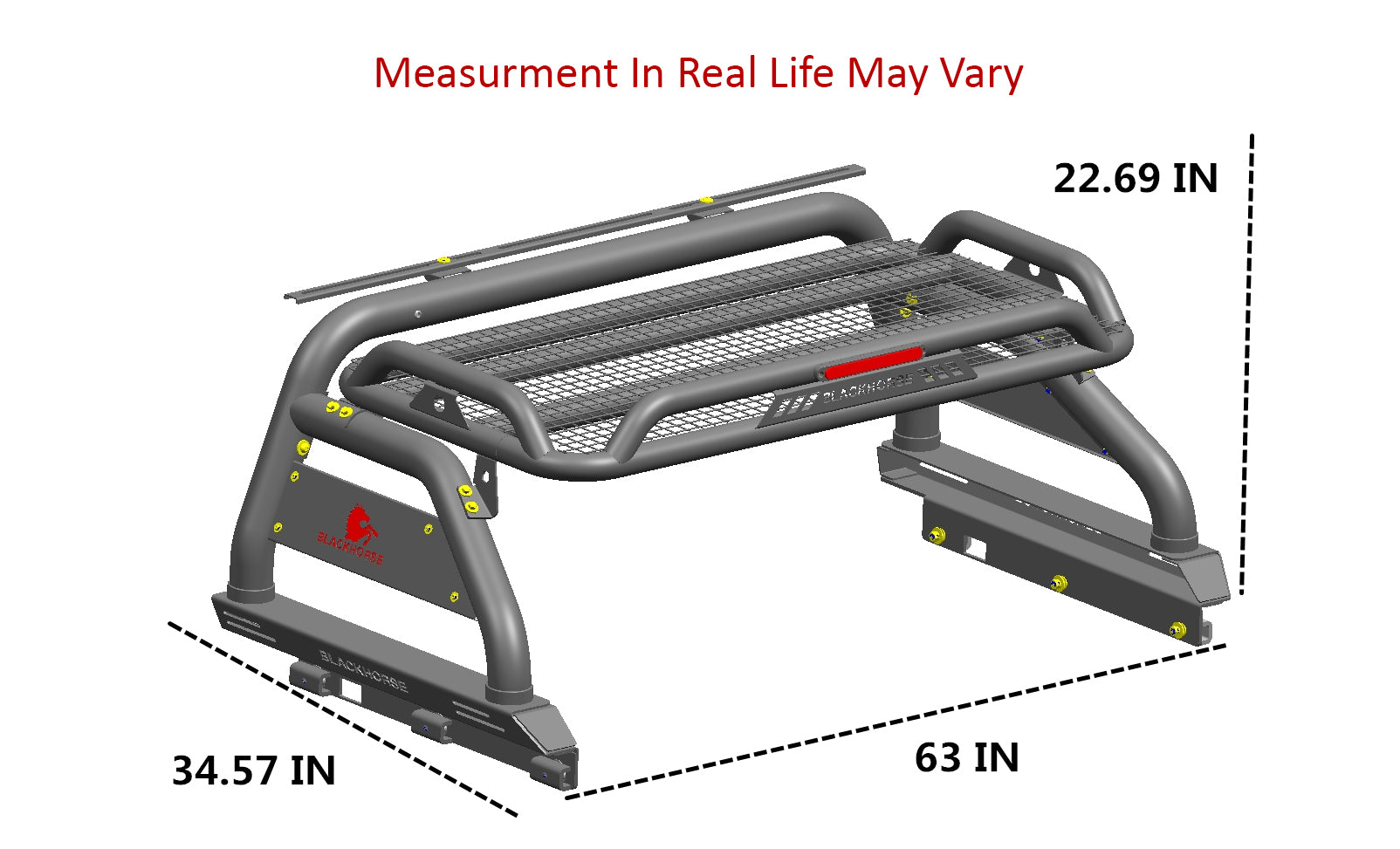 2020-2026 Jeep Gladiator Atlas Roll Bar Kit | Black Horse Off Road - Image 5