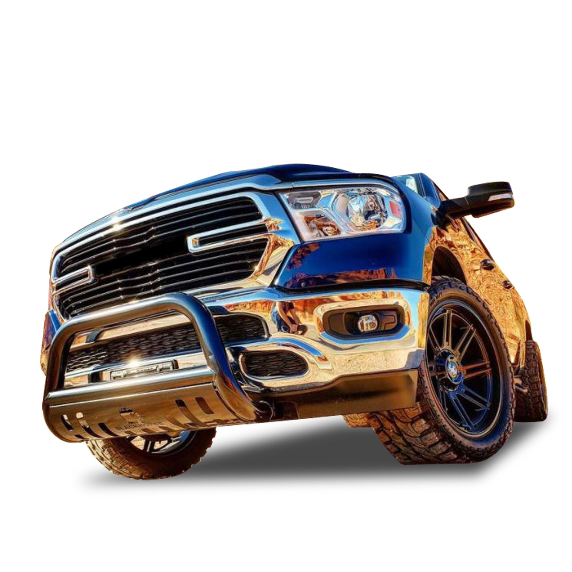 2019-2024 Dodge Ram 1500 Bull Bar Skid Plate | Black Horse Off Road - Image 10